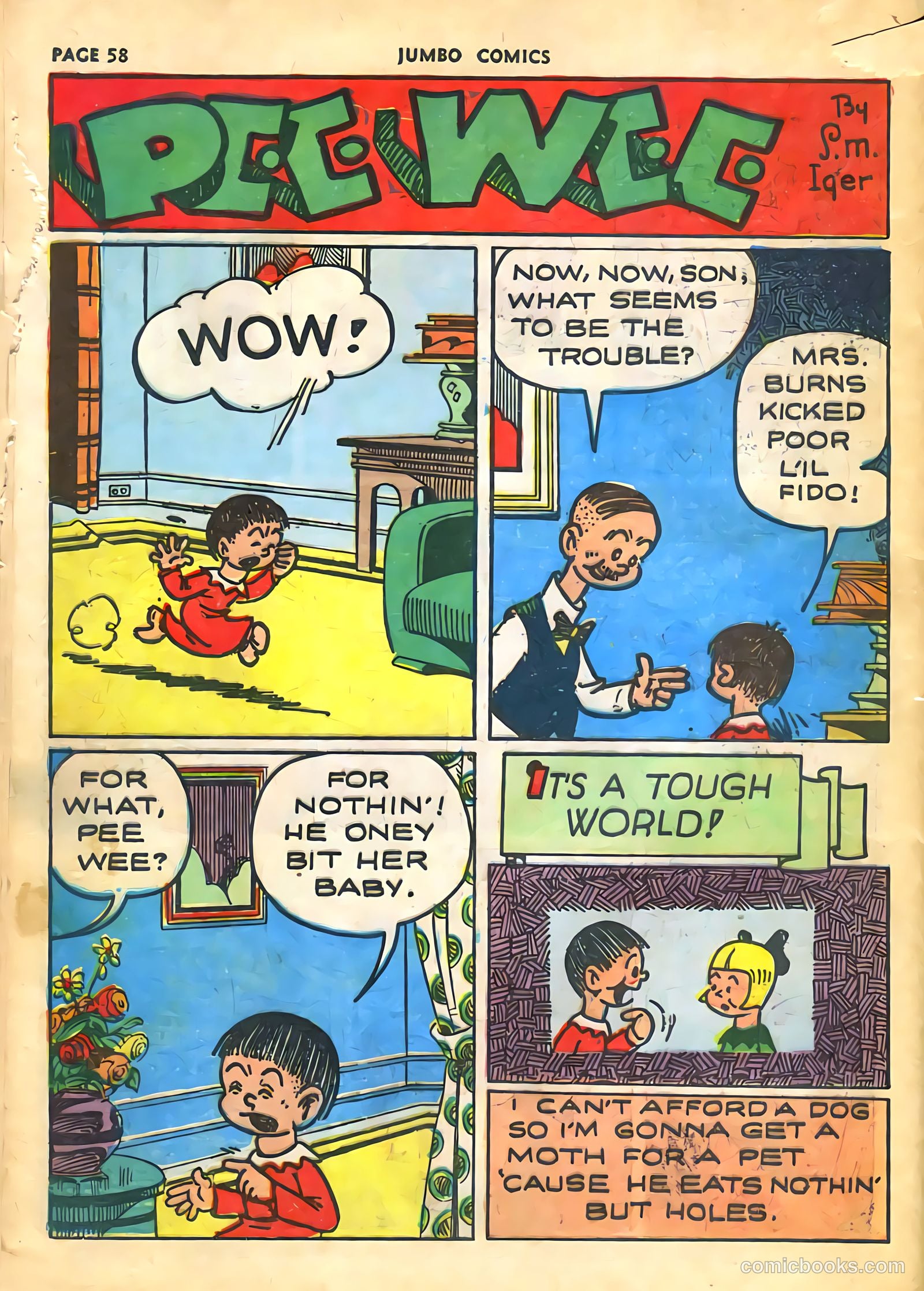 Jumbo Comics #35 (1942) — page 61 of 69