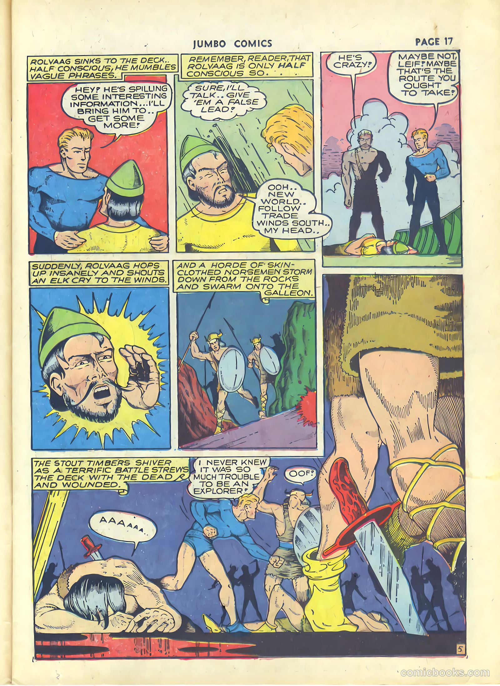 Jumbo Comics #36 (1942) — page 21 of 68