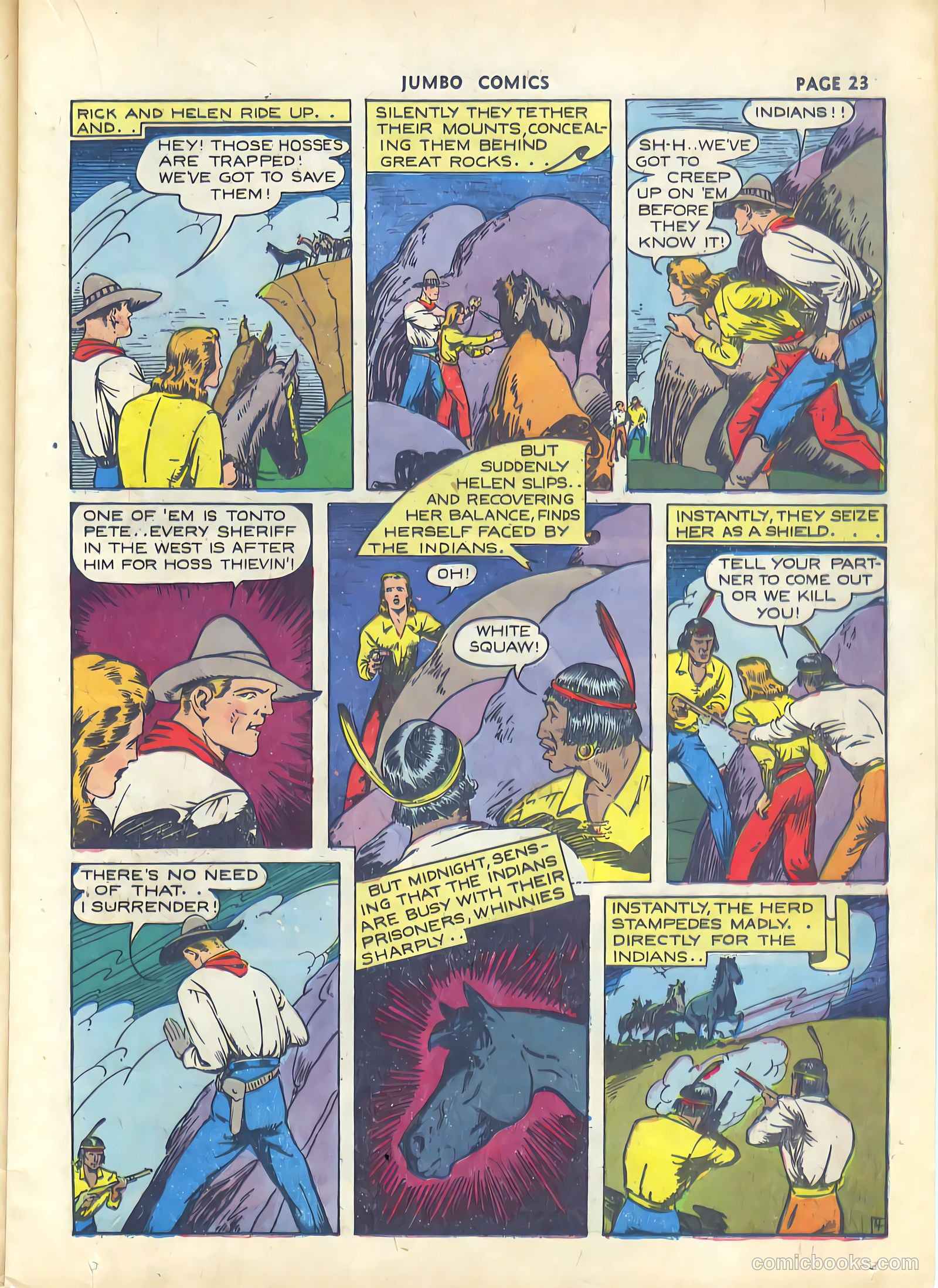 Jumbo Comics #36 (1942) — page 27 of 68