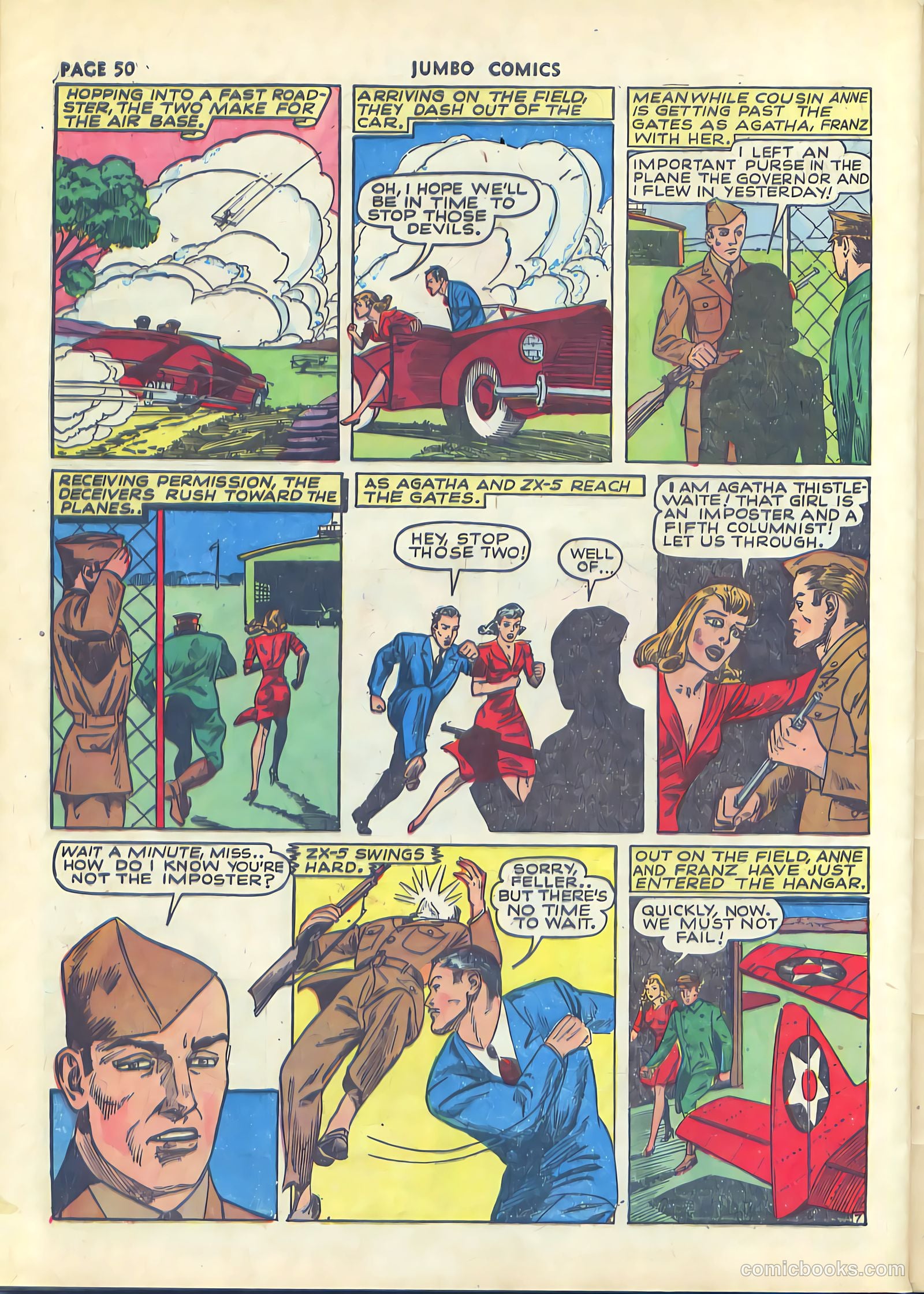 Jumbo Comics #36 (1942) — page 54 of 68