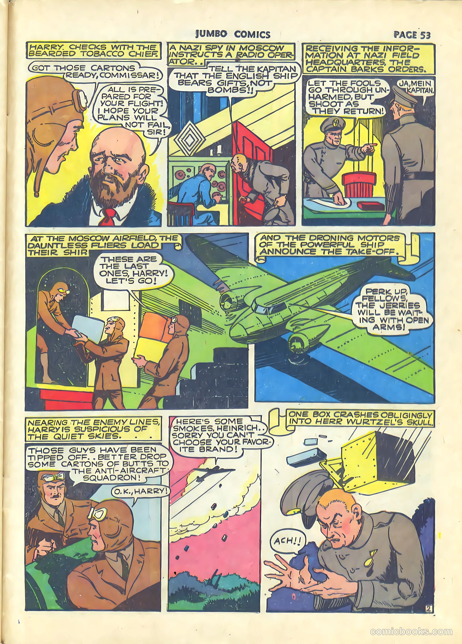 Jumbo Comics #36 (1942) — page 57 of 68
