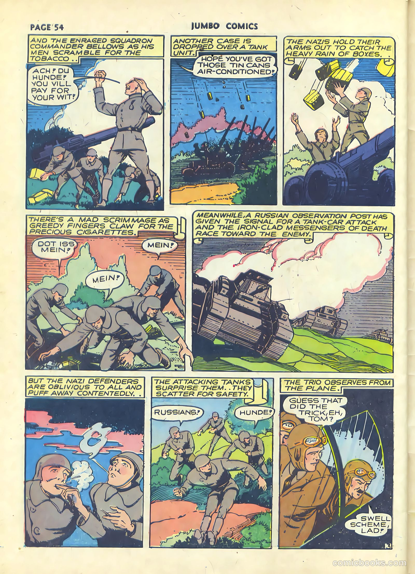 Jumbo Comics #36 (1942) — page 58 of 68