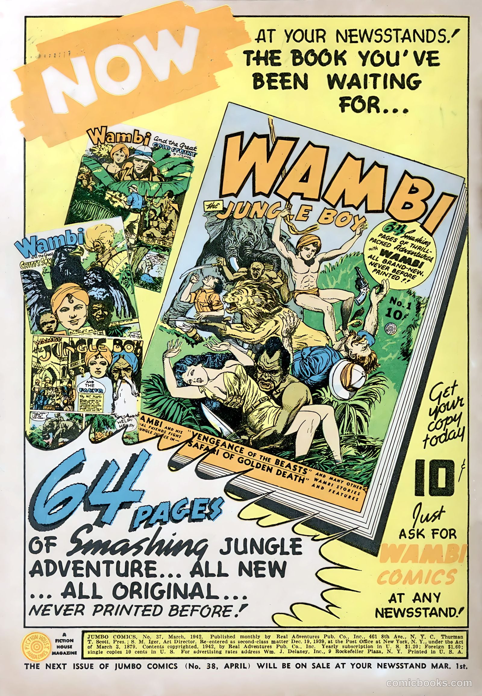 Jumbo Comics #37 (1942) — page 2 of 68