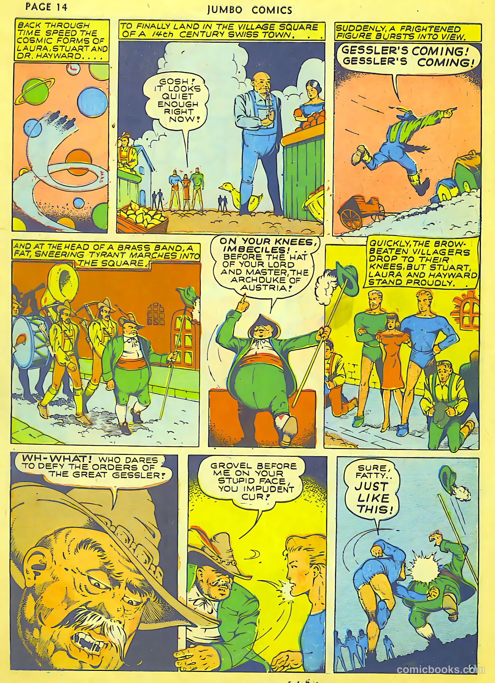 Jumbo Comics #37 (1942) — page 16 of 68