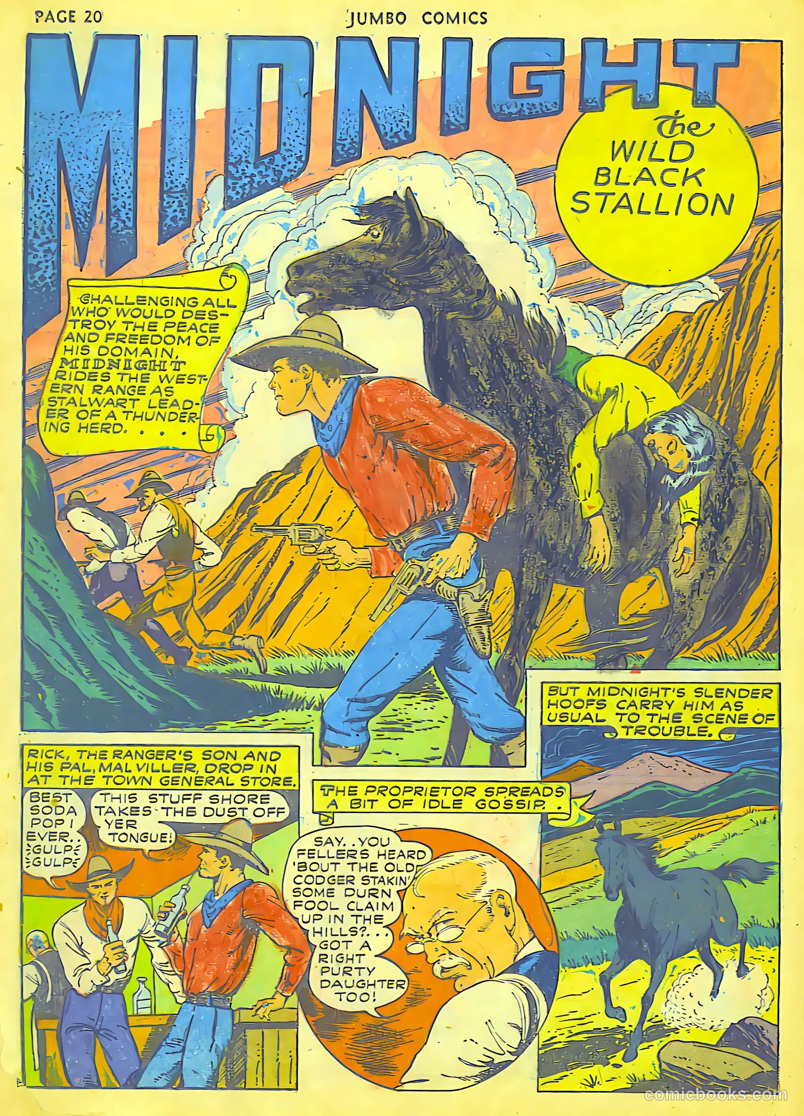 Jumbo Comics #37 (1942) — page 22 of 68