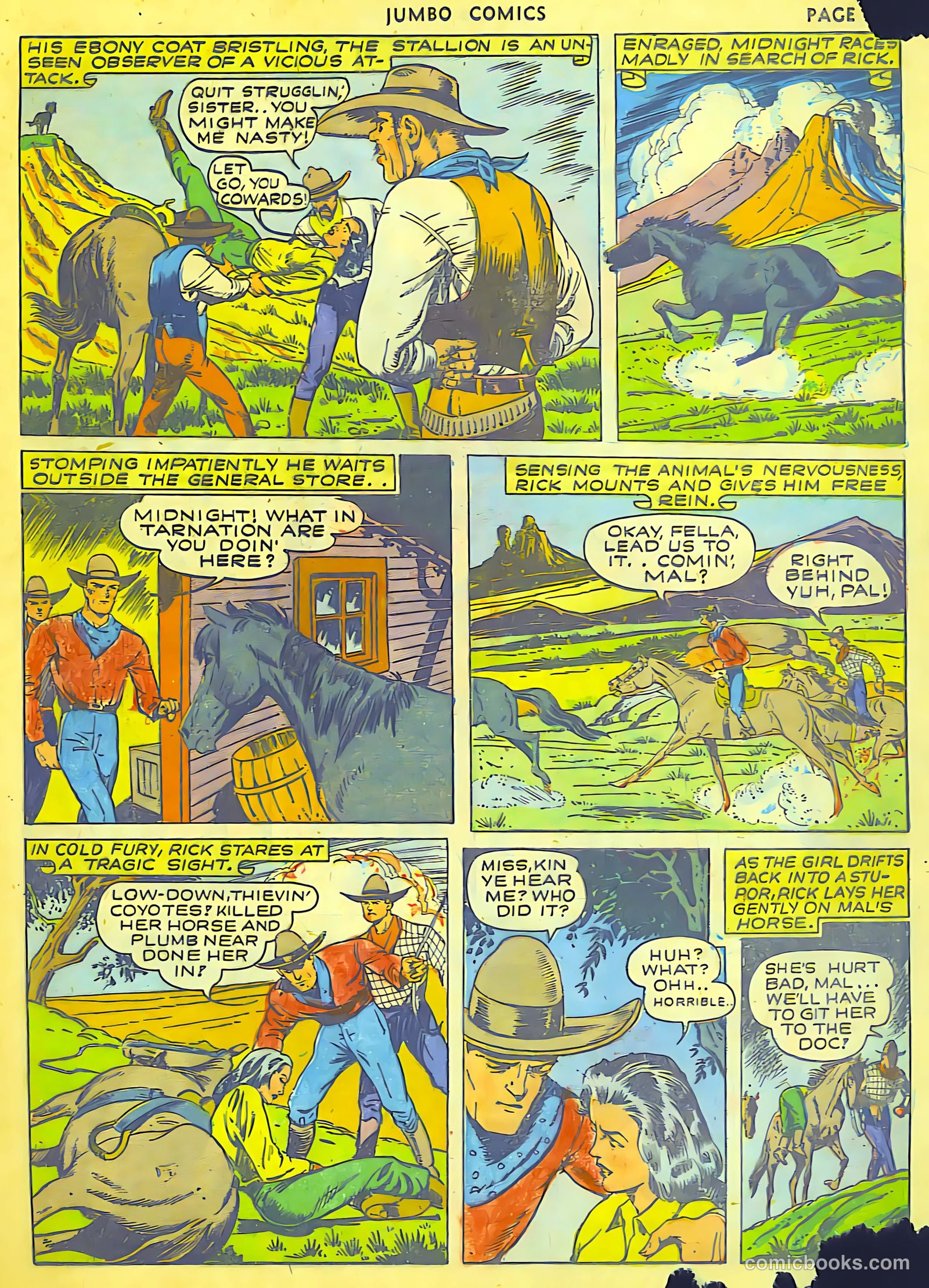 Jumbo Comics #37 (1942) — page 23 of 68