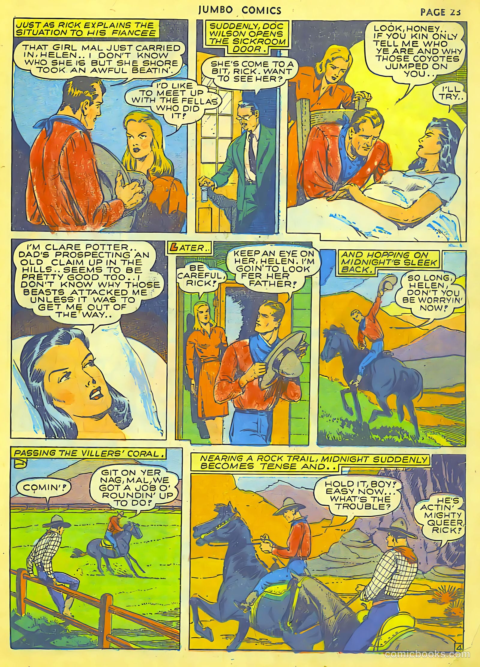 Jumbo Comics #37 (1942) — page 25 of 68