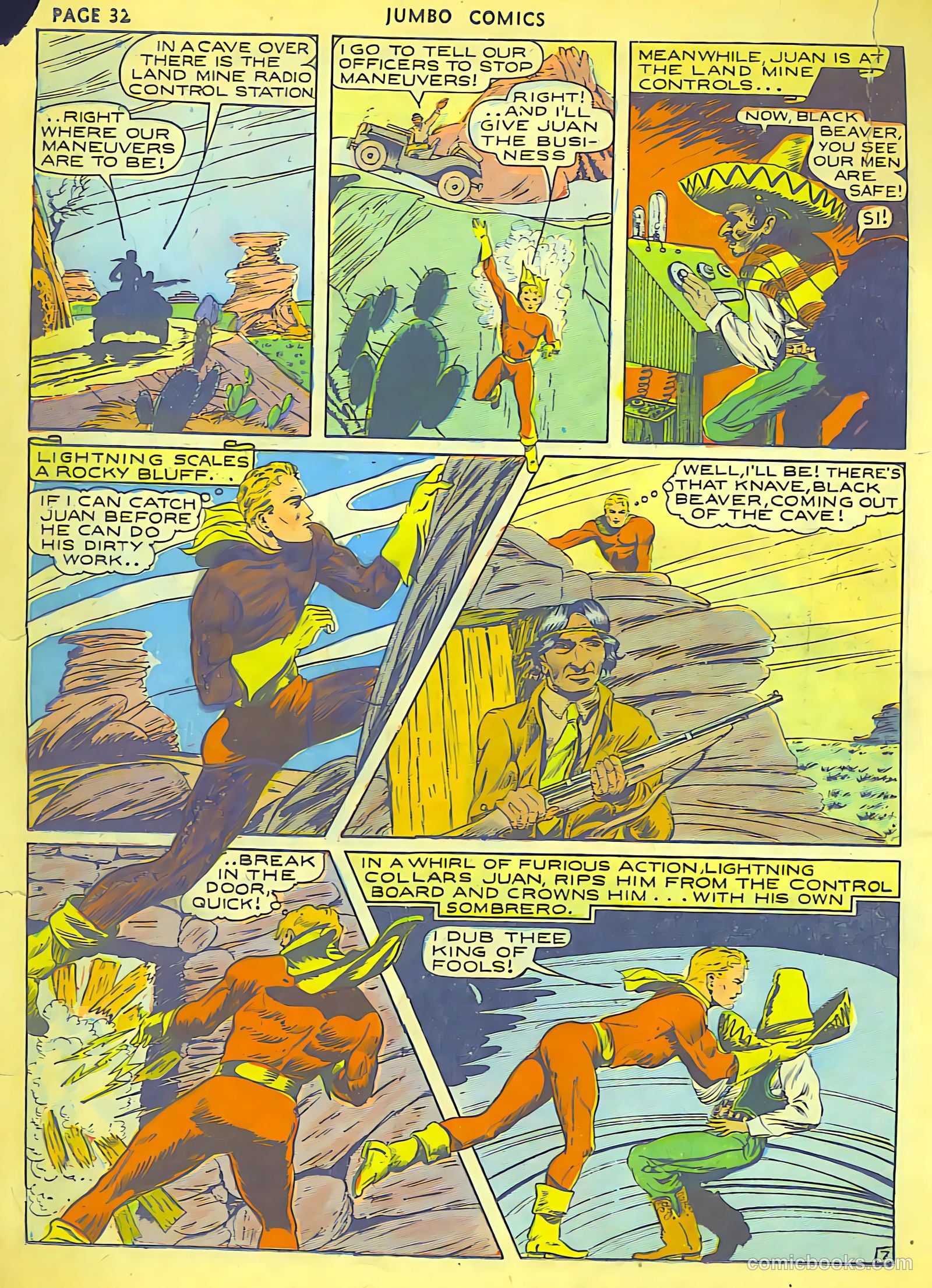 Jumbo Comics #37 (1942) — page 34 of 68
