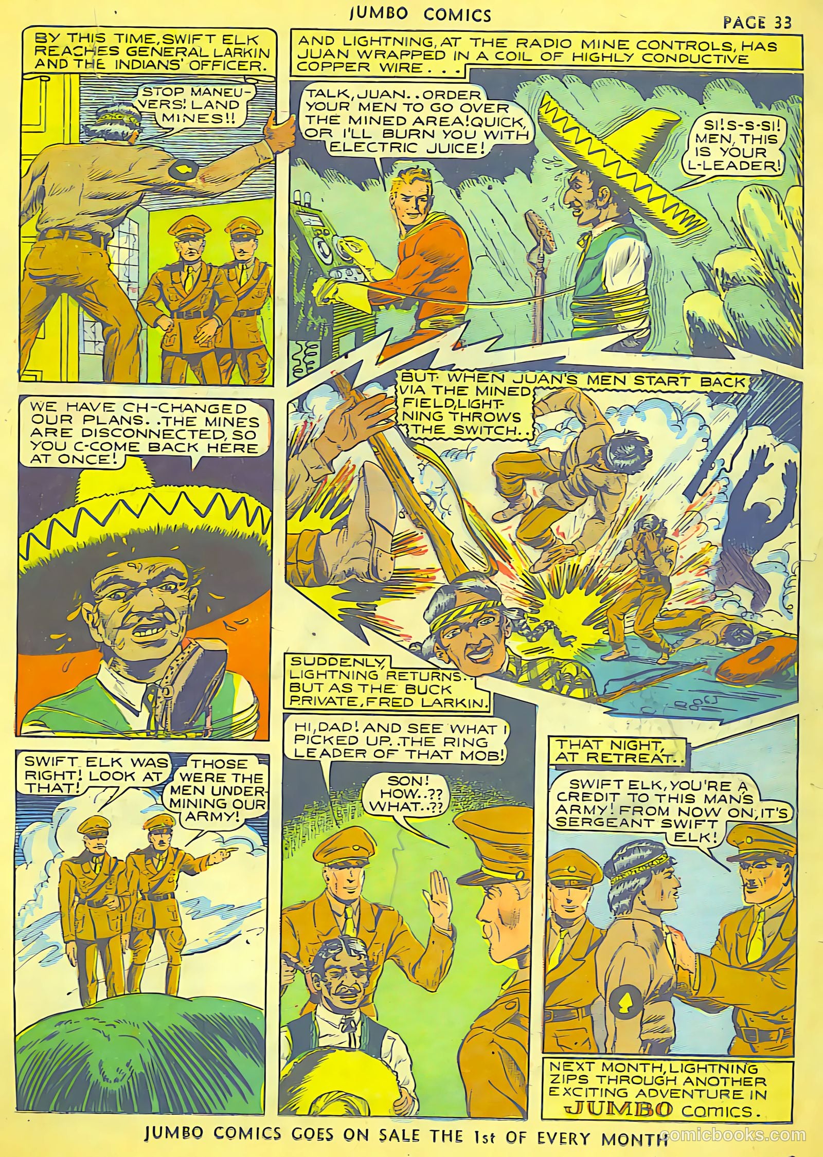 Jumbo Comics #37 (1942) — page 35 of 68