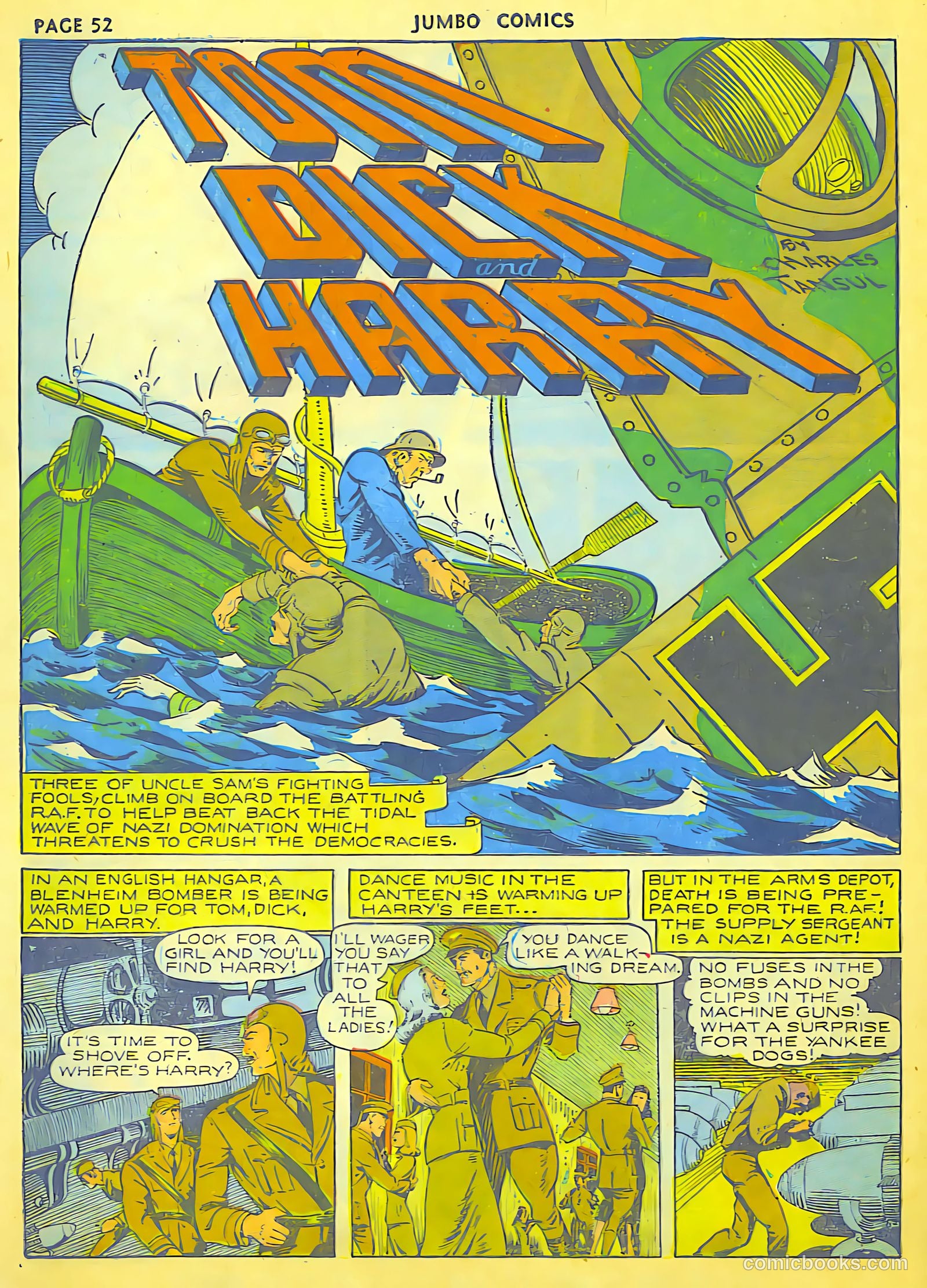 Jumbo Comics #37 (1942) — page 54 of 68