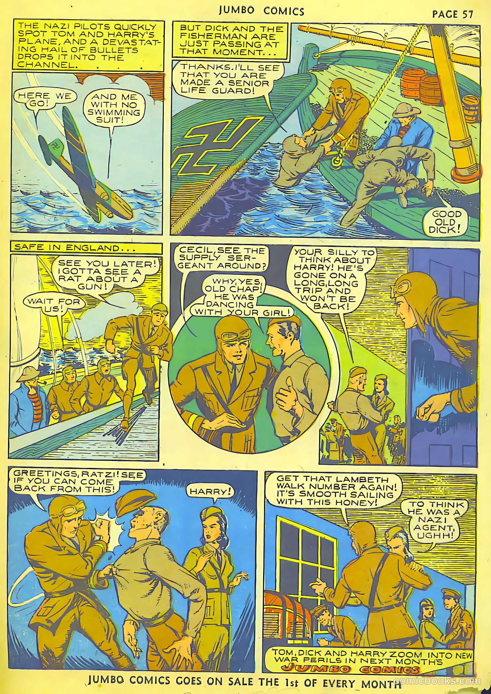 Jumbo Comics #37 (1942) — page 59 of 68