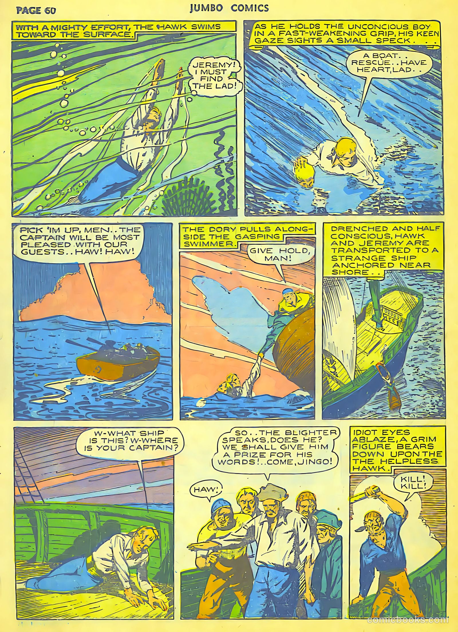 Jumbo Comics #37 (1942) — page 62 of 68