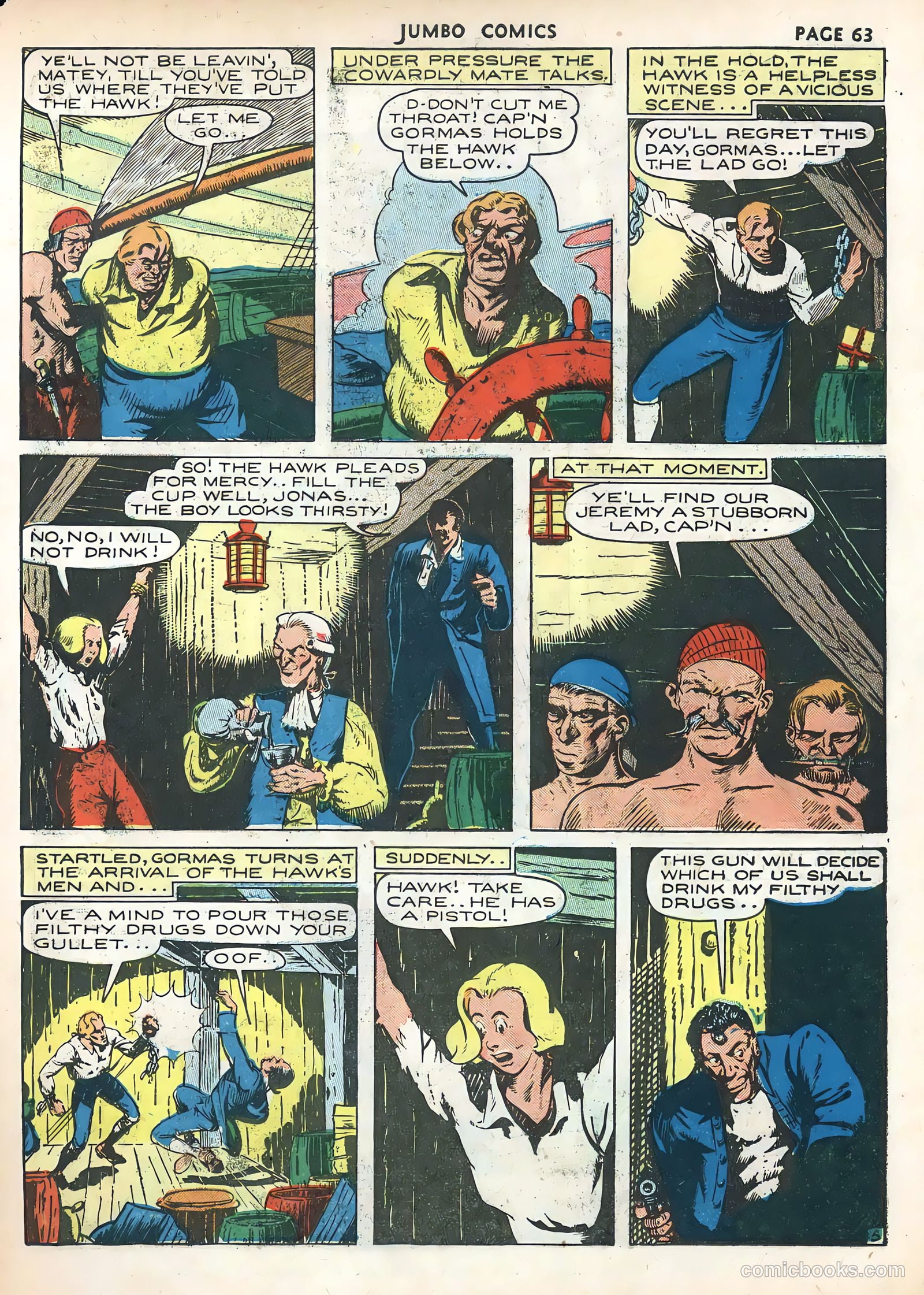 Jumbo Comics #37 (1942) — page 65 of 68