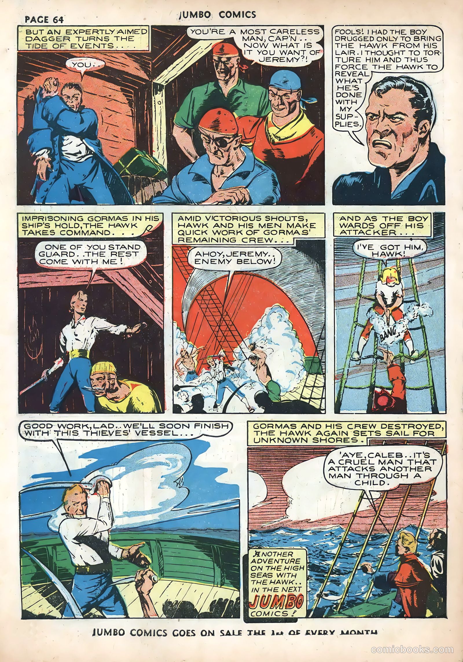 Jumbo Comics #37 (1942) — page 66 of 68