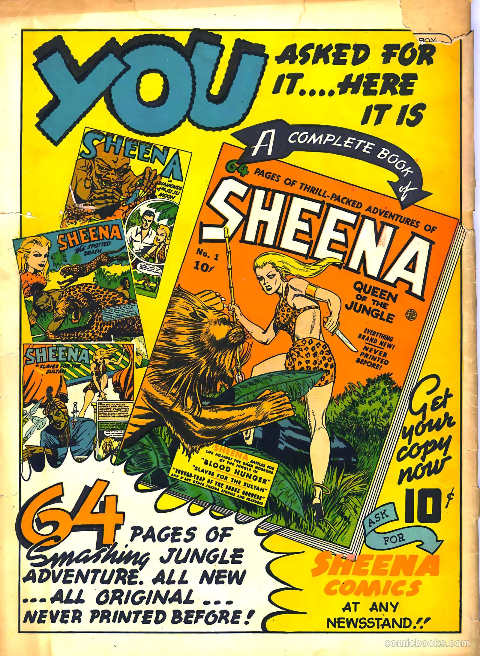 Jumbo Comics #37 (1942) — page 68 of 68