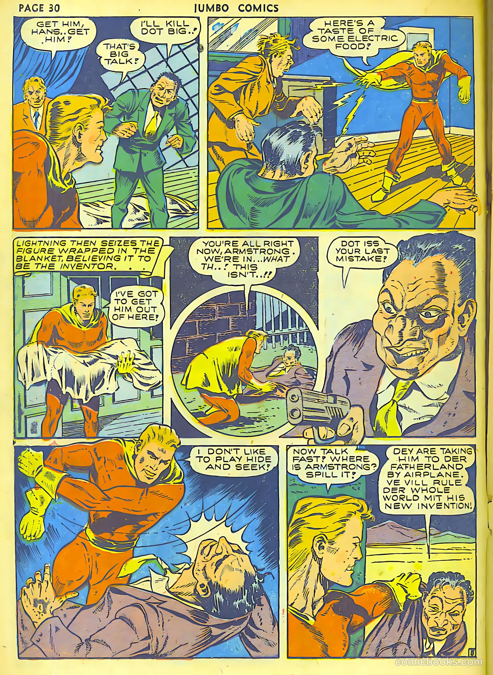 Jumbo Comics #38 (1942) — page 32 of 68
