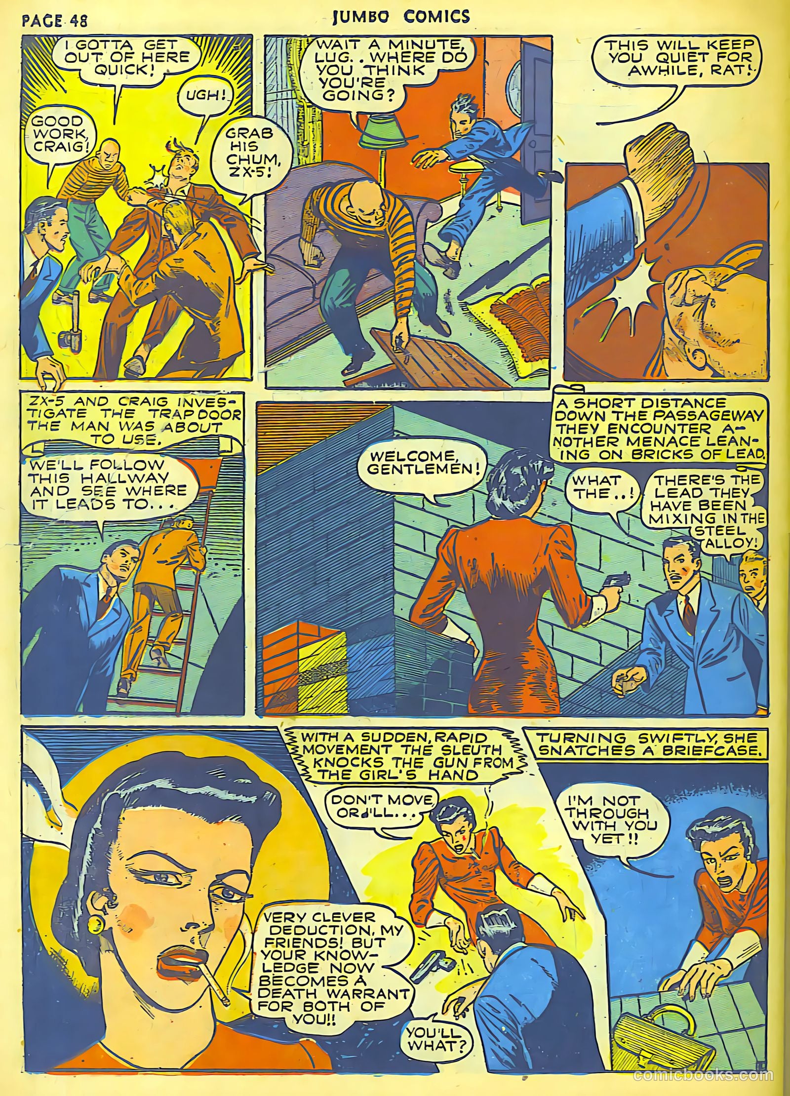 Jumbo Comics #38 (1942) — page 50 of 68