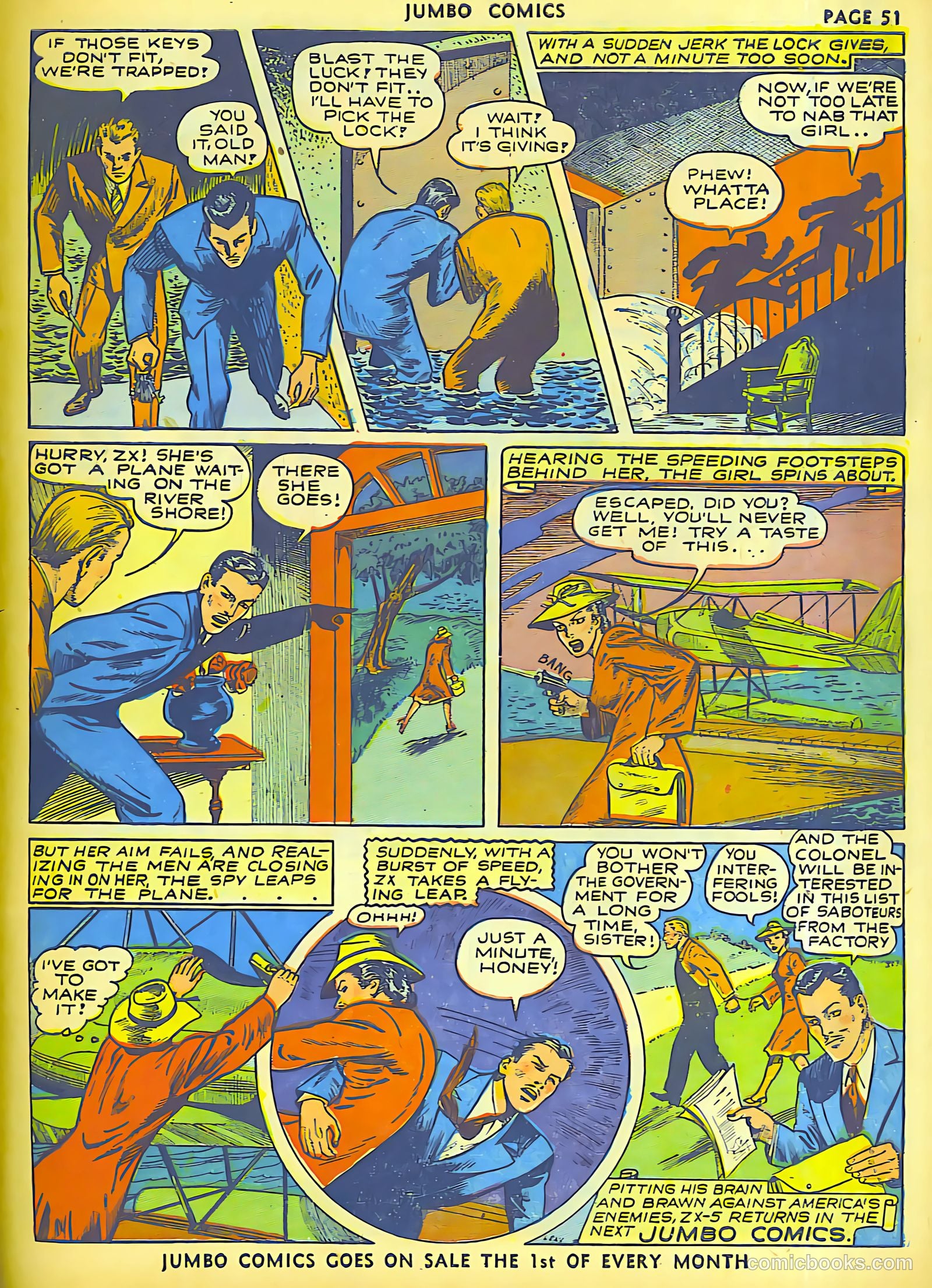 Jumbo Comics #38 (1942) — page 53 of 68