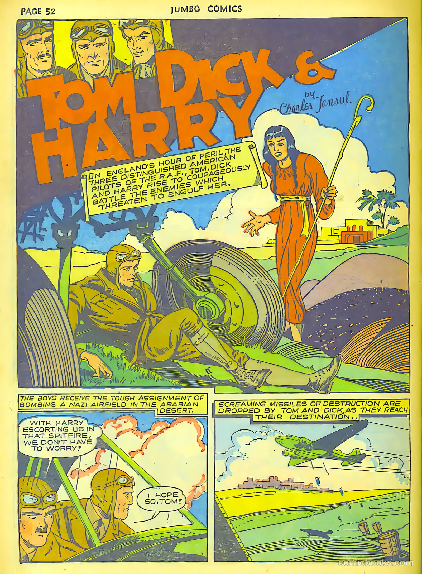 Jumbo Comics #38 (1942) — page 54 of 68