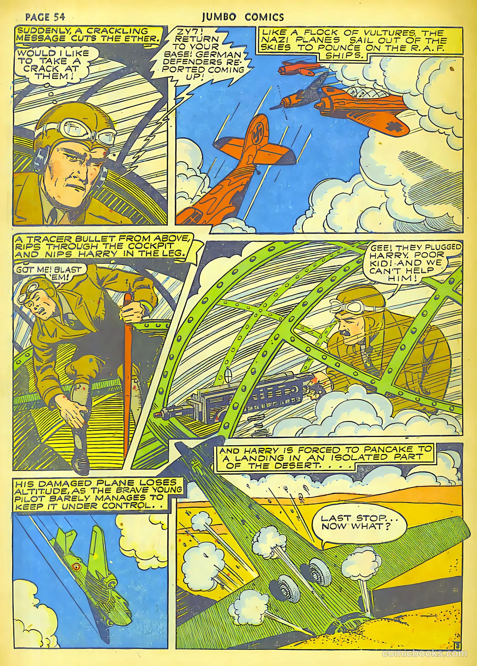 Jumbo Comics #38 (1942) — page 56 of 68