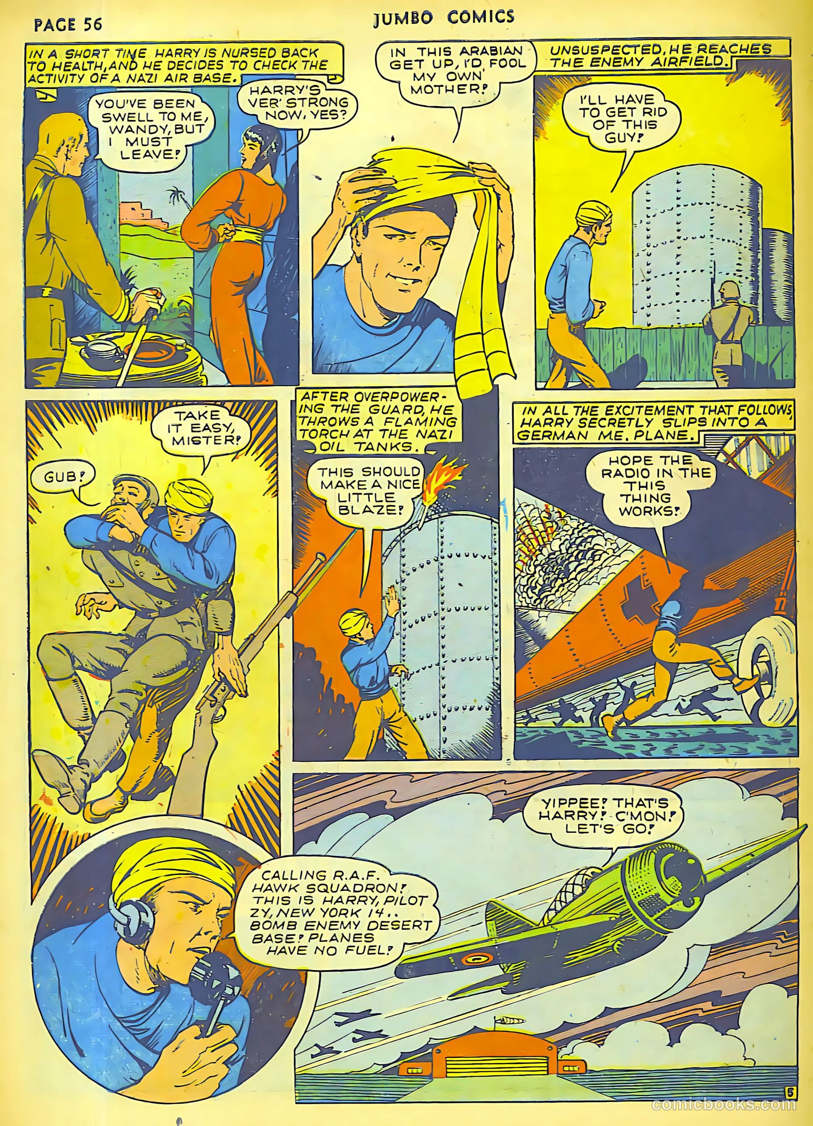 Jumbo Comics #38 (1942) — page 58 of 68