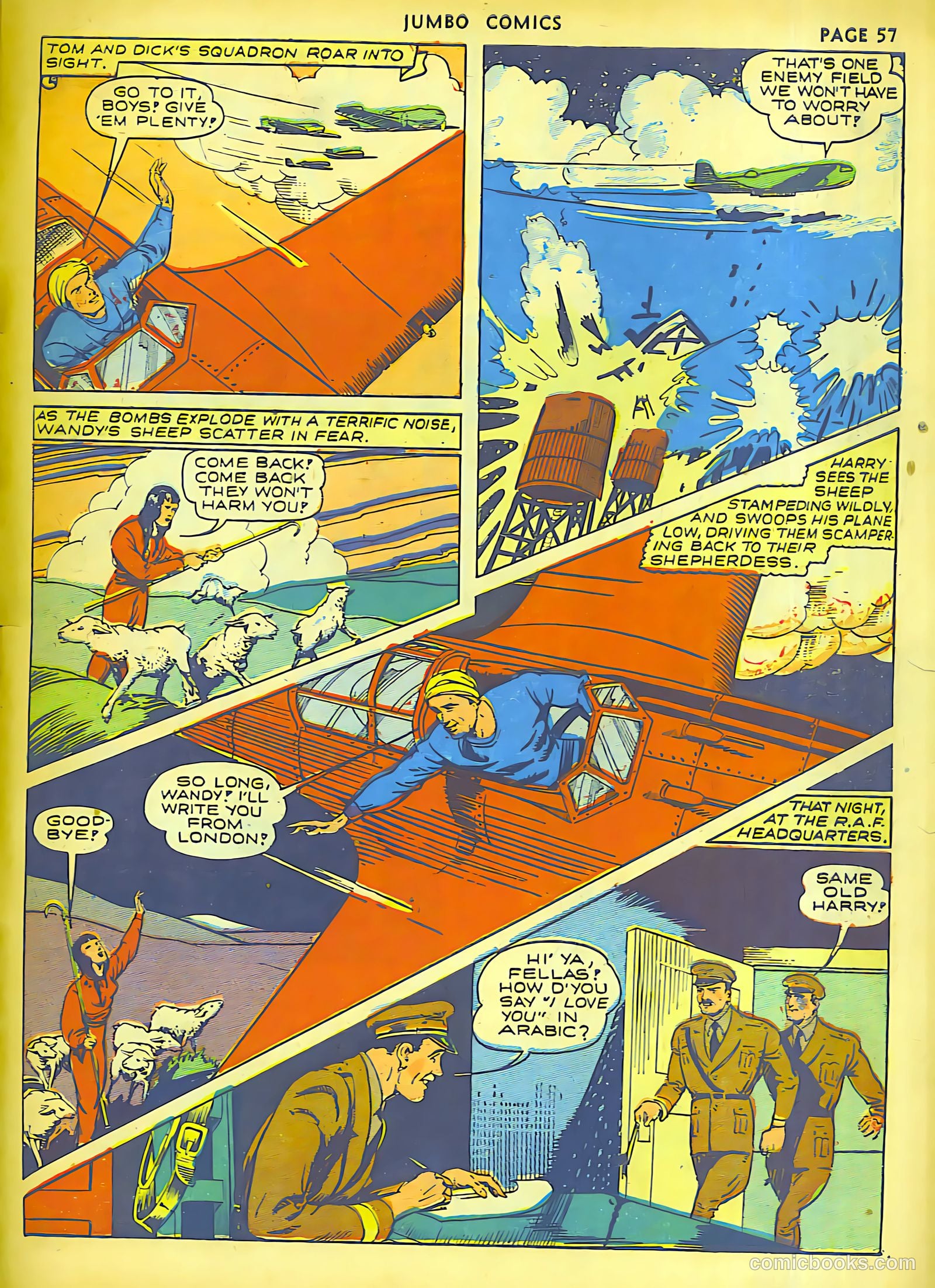 Jumbo Comics #38 (1942) — page 59 of 68