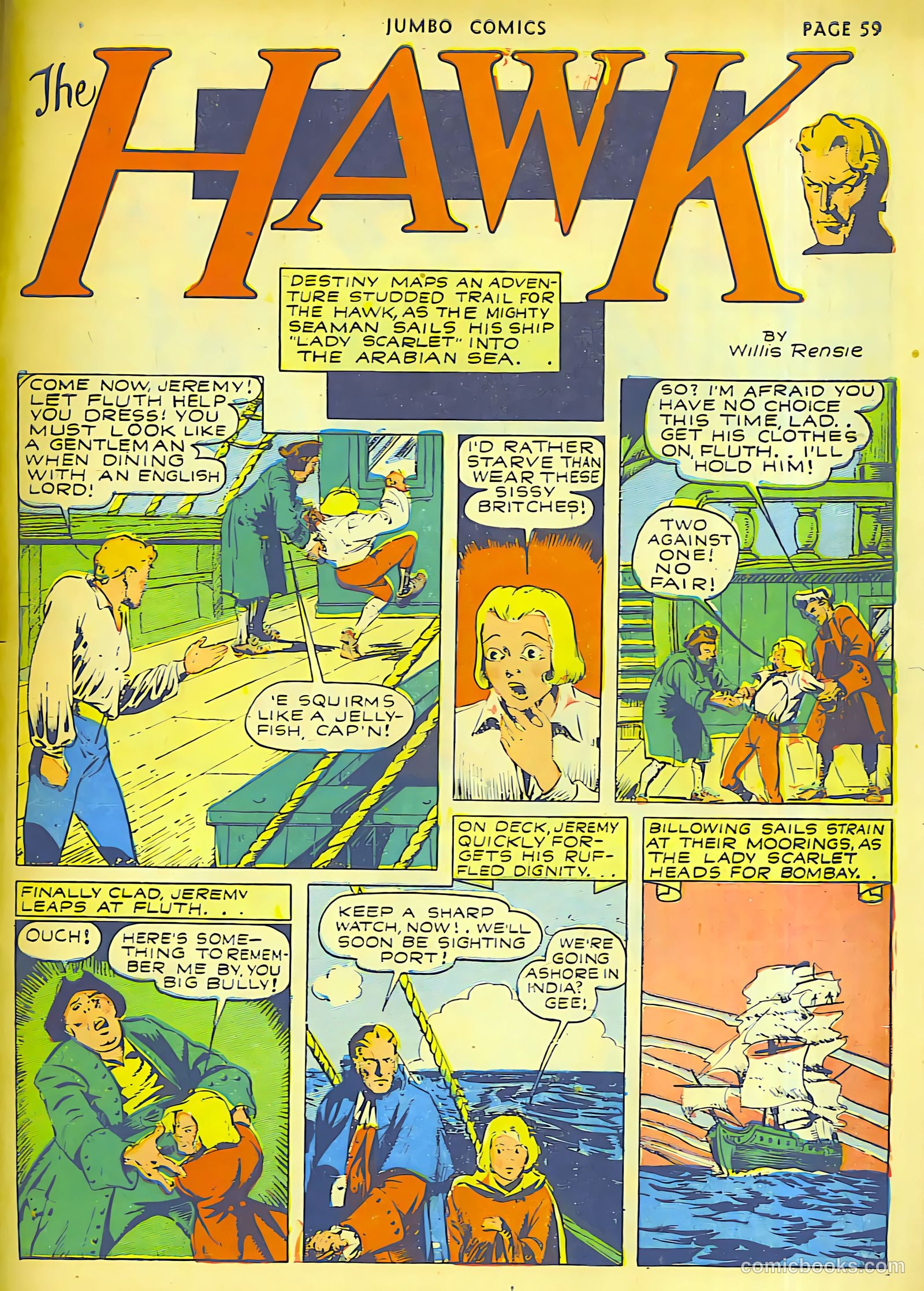 Jumbo Comics #38 (1942) — page 61 of 68