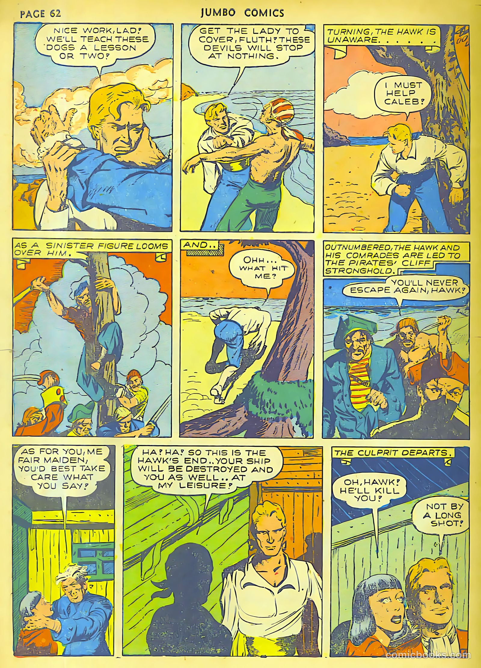 Jumbo Comics #38 (1942) — page 64 of 68