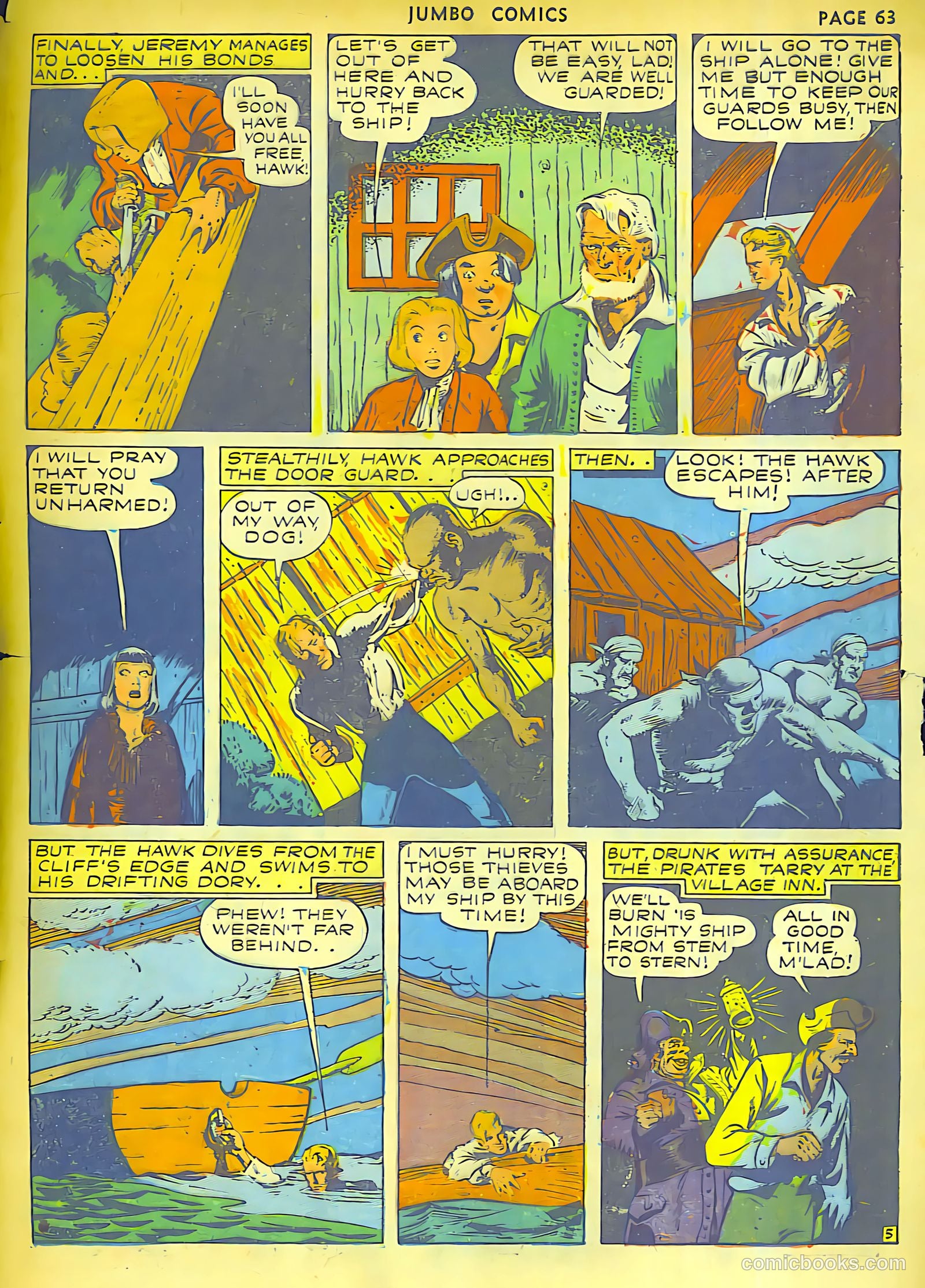 Jumbo Comics #38 (1942) — page 65 of 68