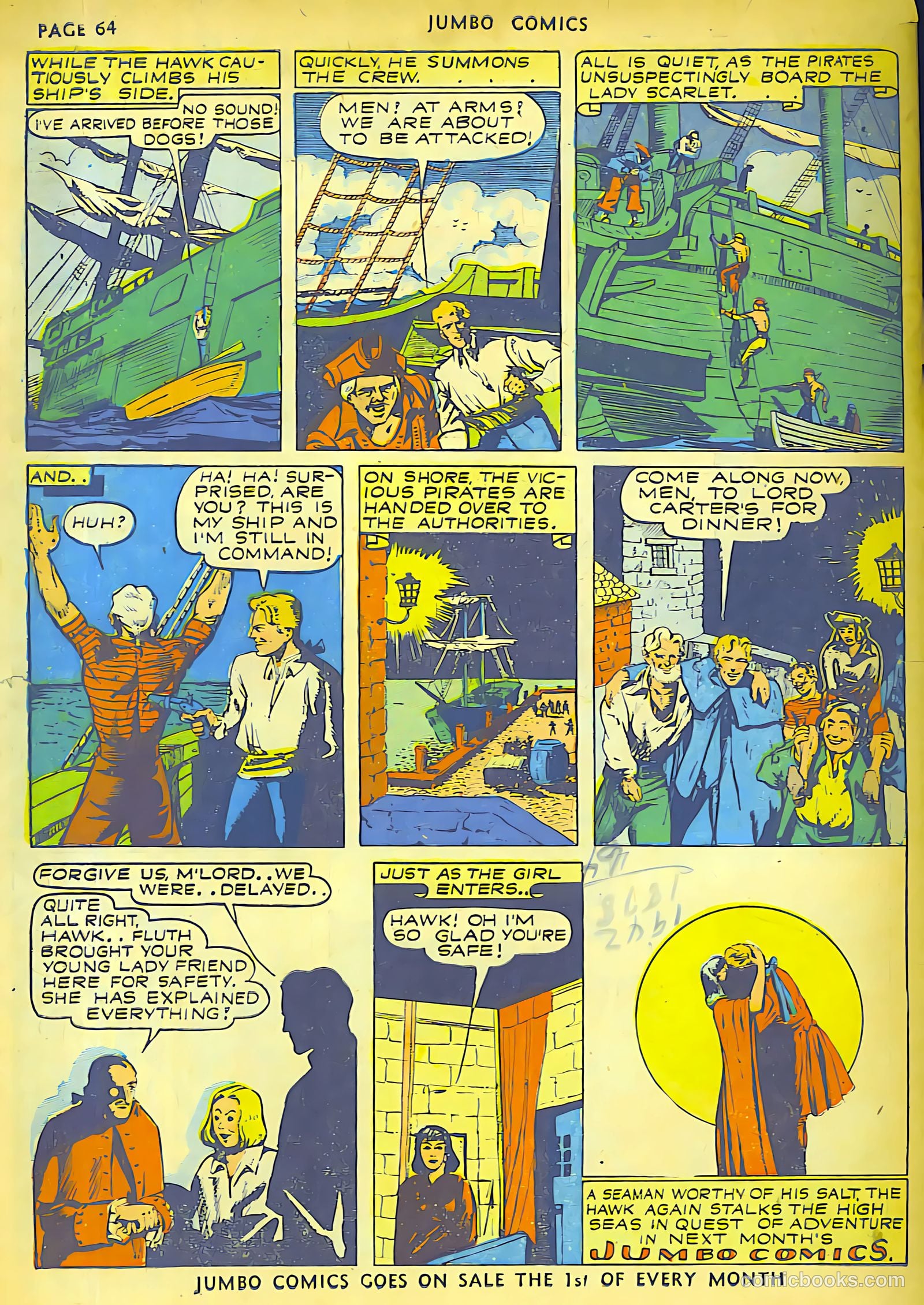 Jumbo Comics #38 (1942) — page 66 of 68