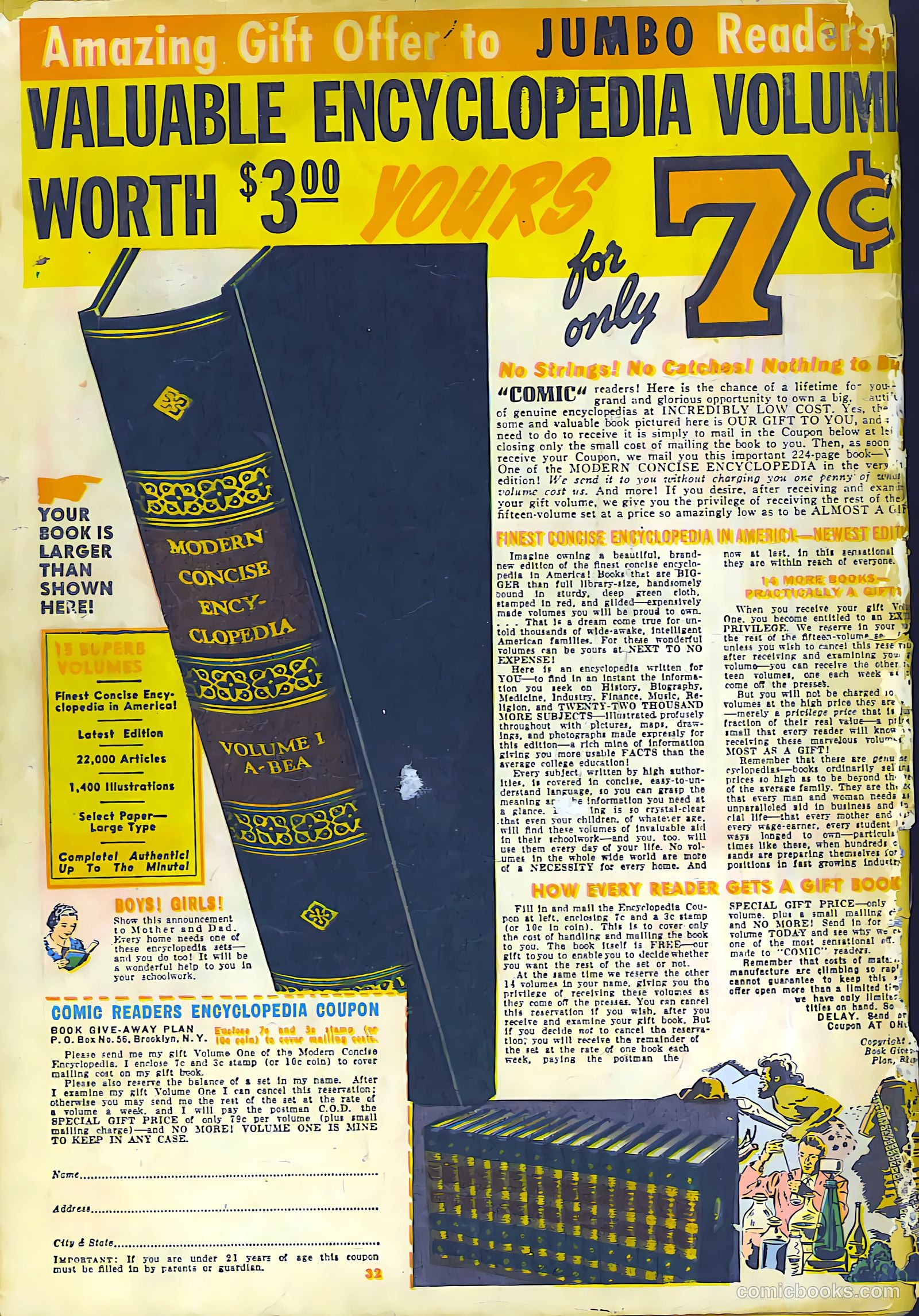 Jumbo Comics #38 (1942) — page 68 of 68