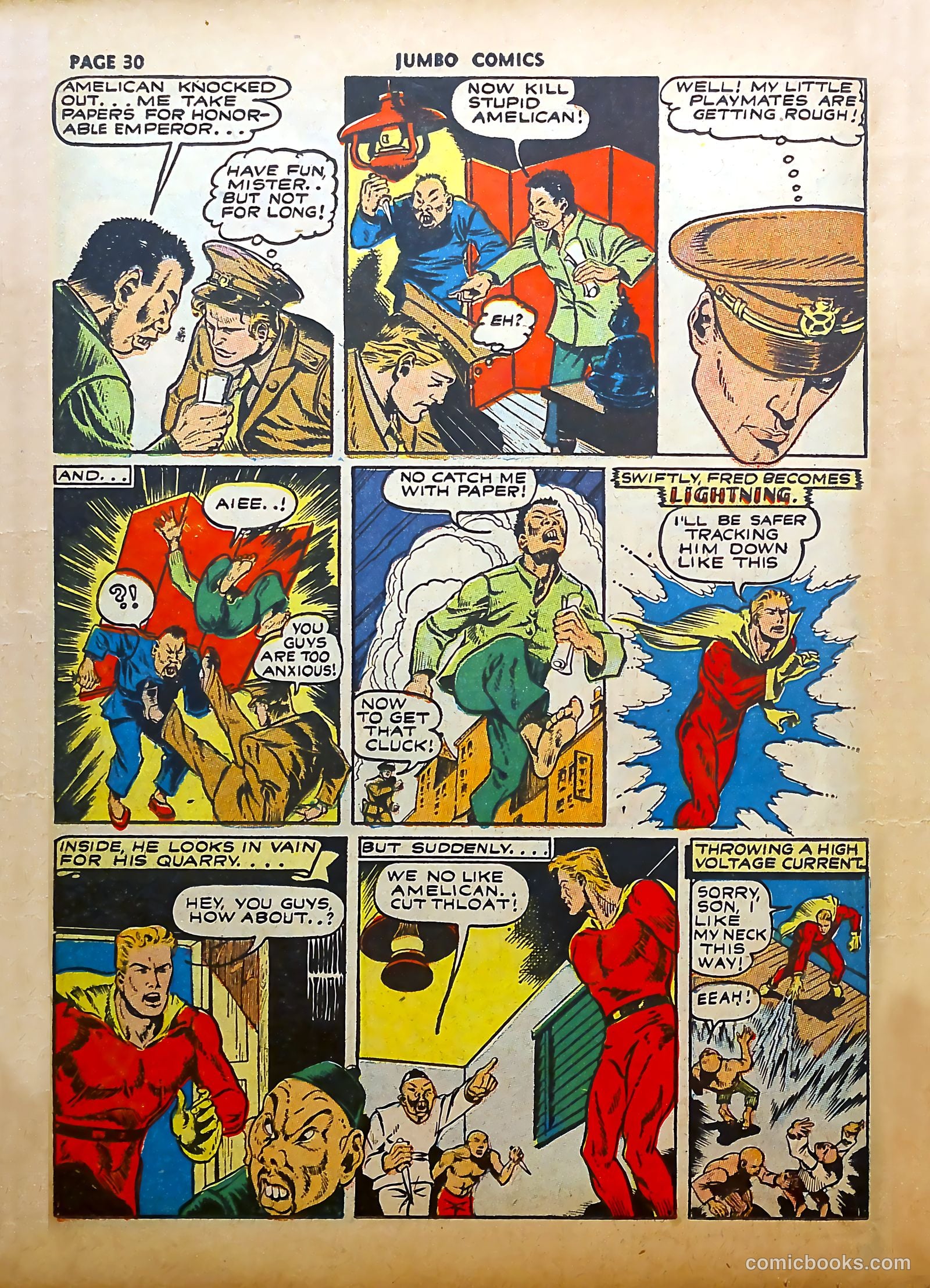 Jumbo Comics #39 (1942) — page 32 of 68