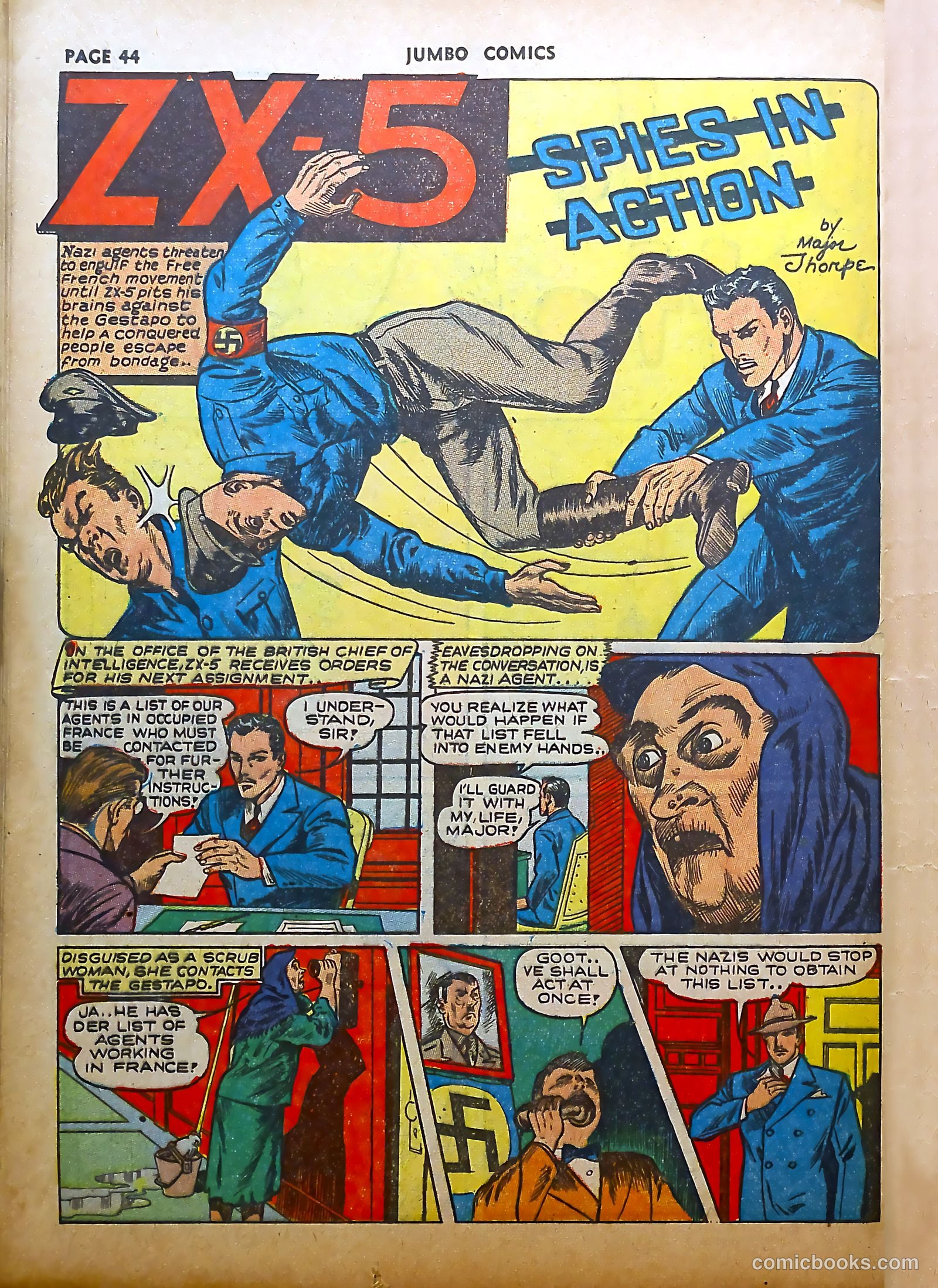 Jumbo Comics #39 (1942) — page 46 of 68