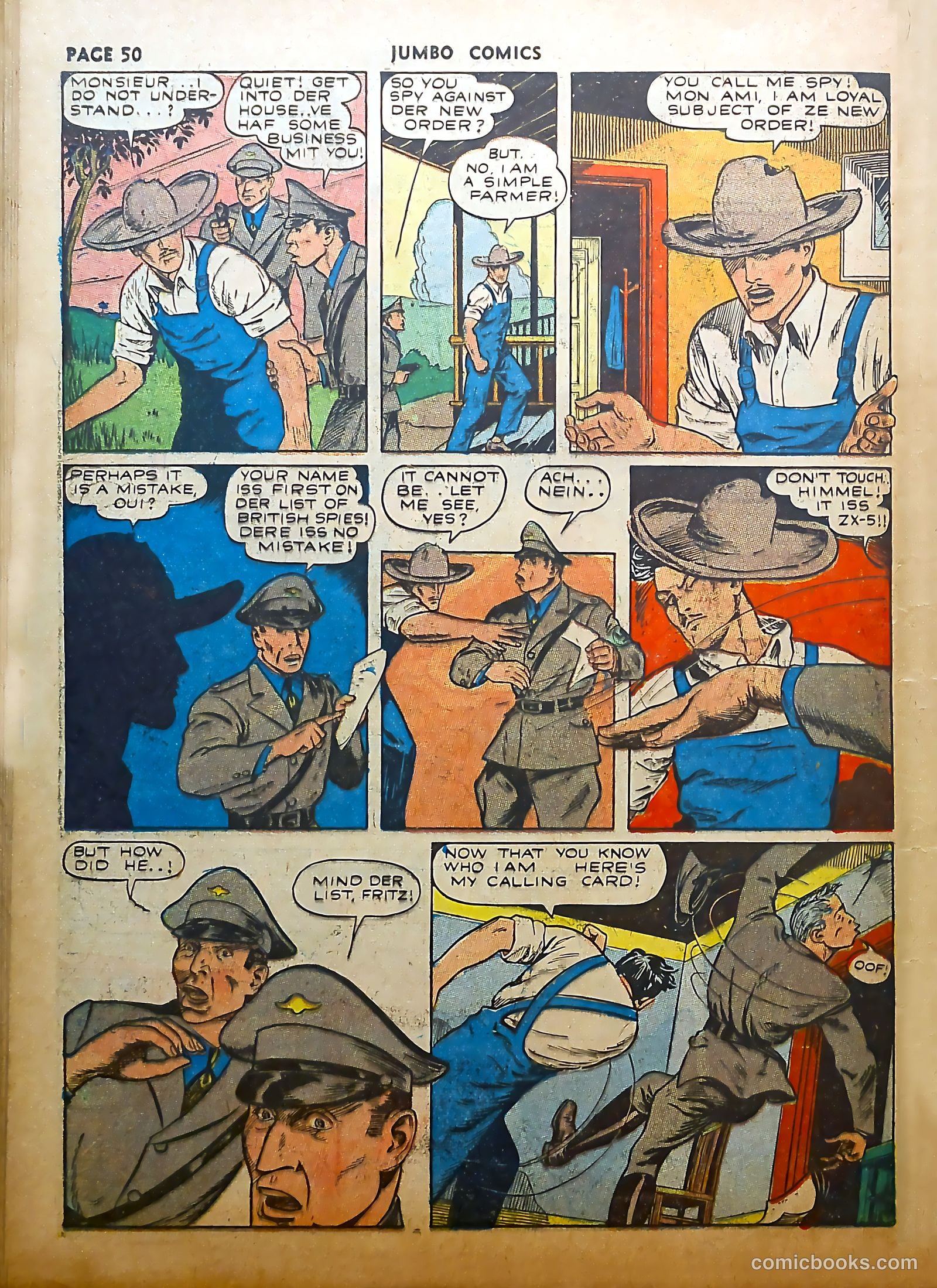Jumbo Comics #39 (1942) — page 52 of 68