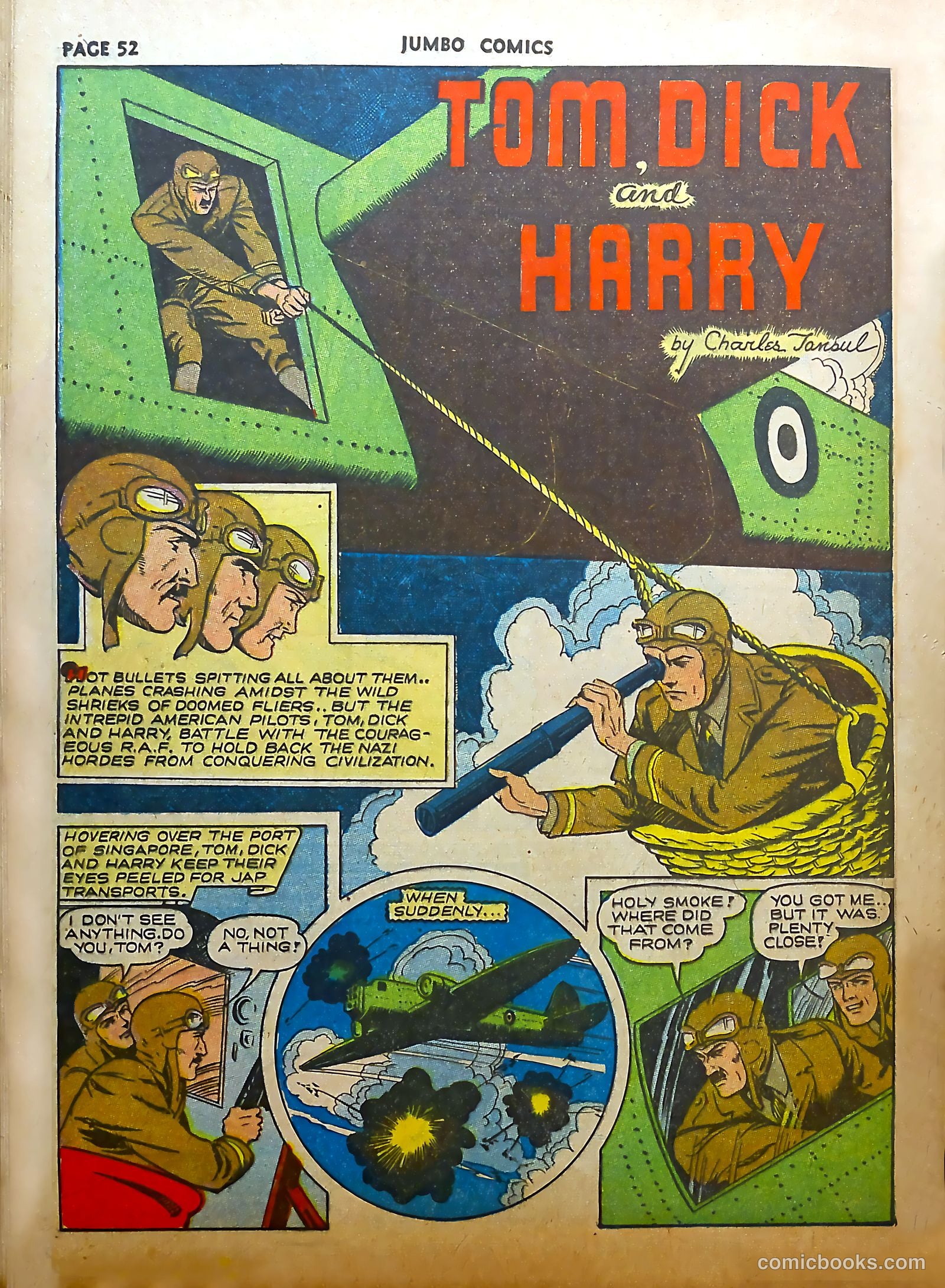 Jumbo Comics #39 (1942) — page 54 of 68