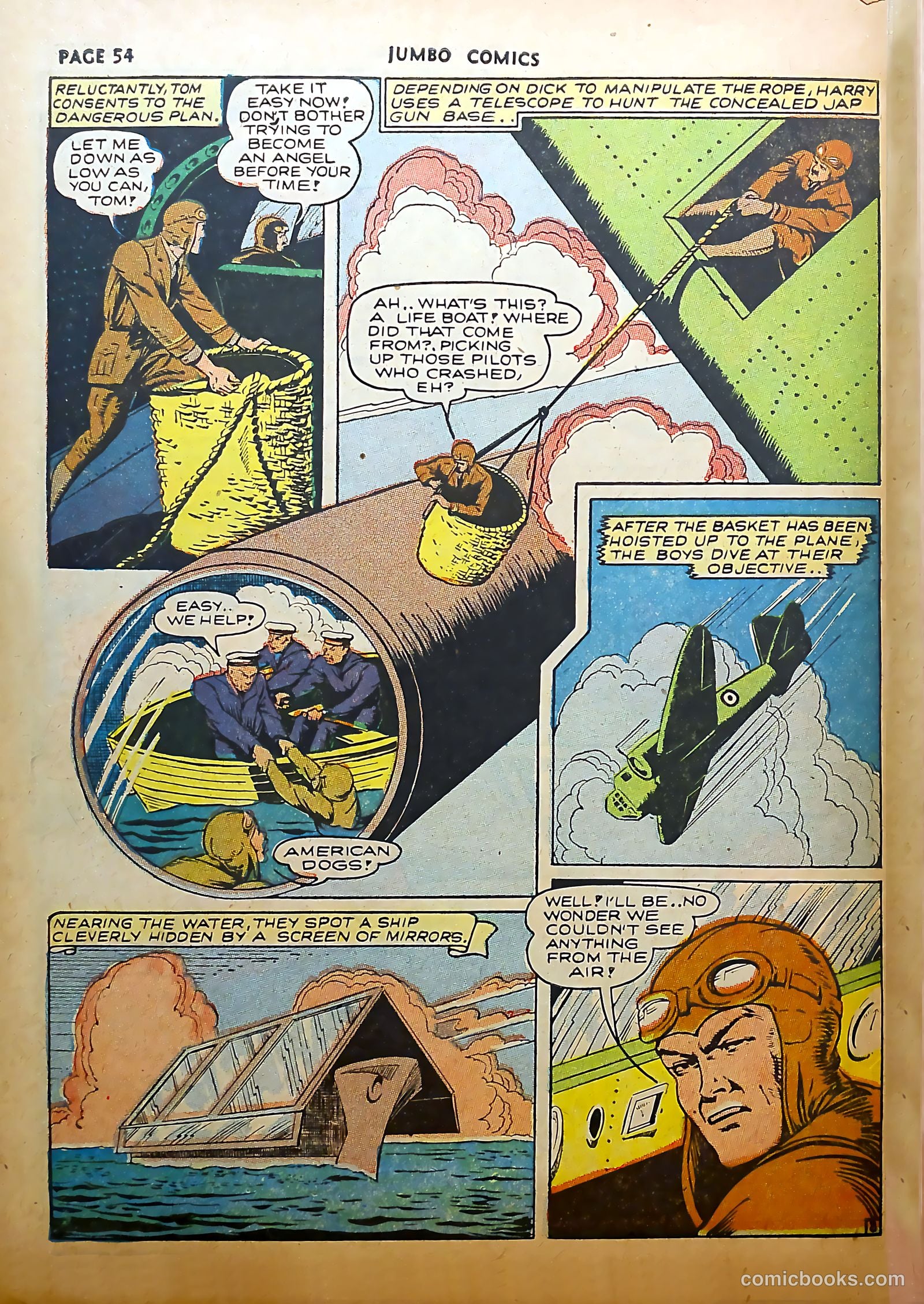 Jumbo Comics #39 (1942) — page 56 of 68