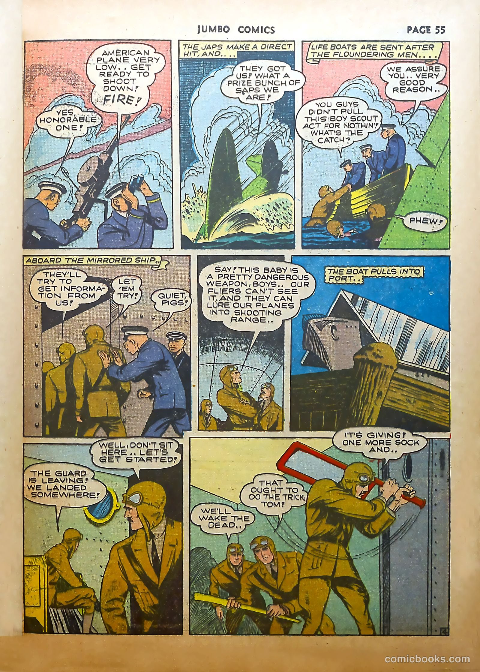 Jumbo Comics #39 (1942) — page 57 of 68