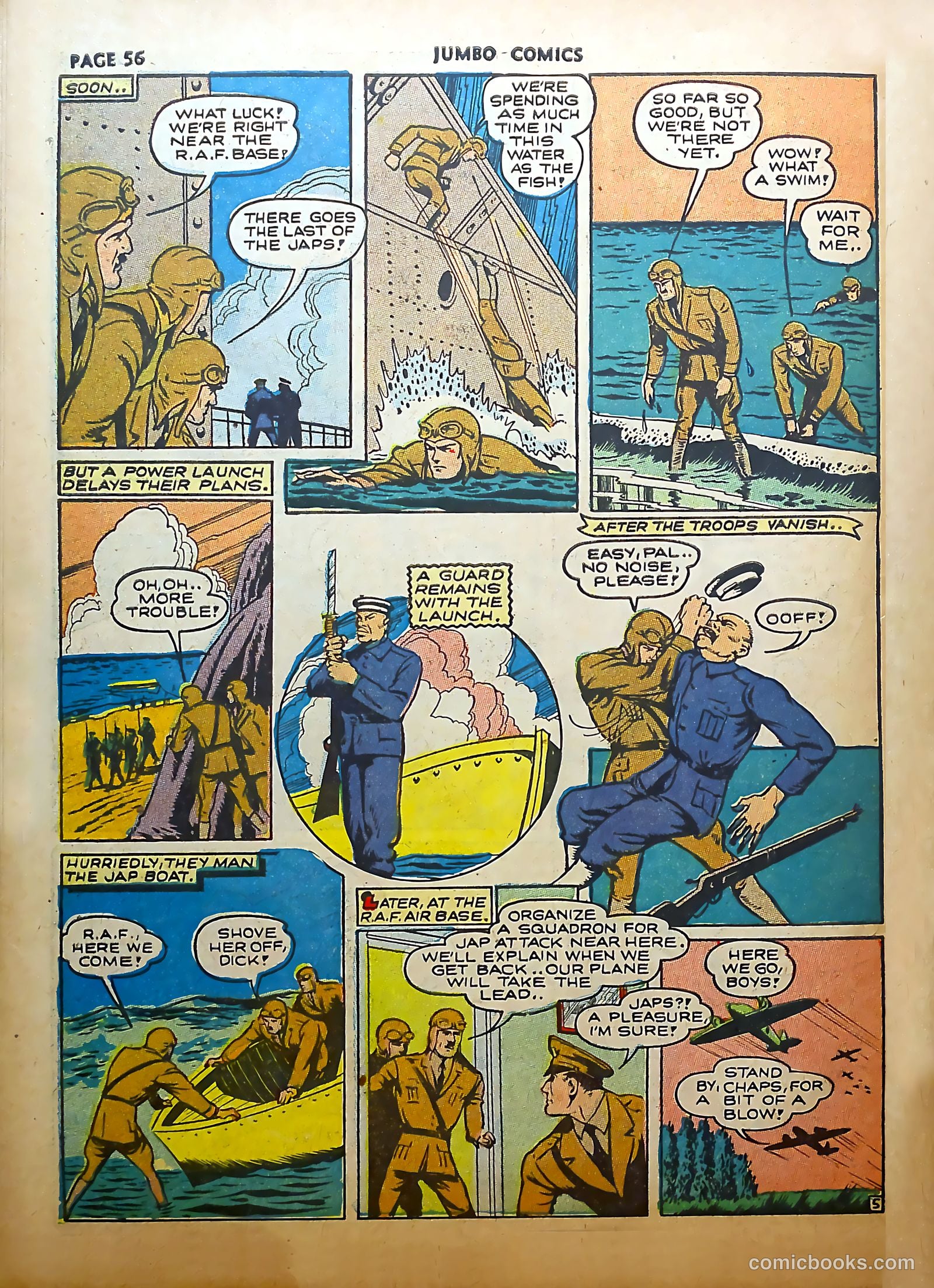 Jumbo Comics #39 (1942) — page 58 of 68