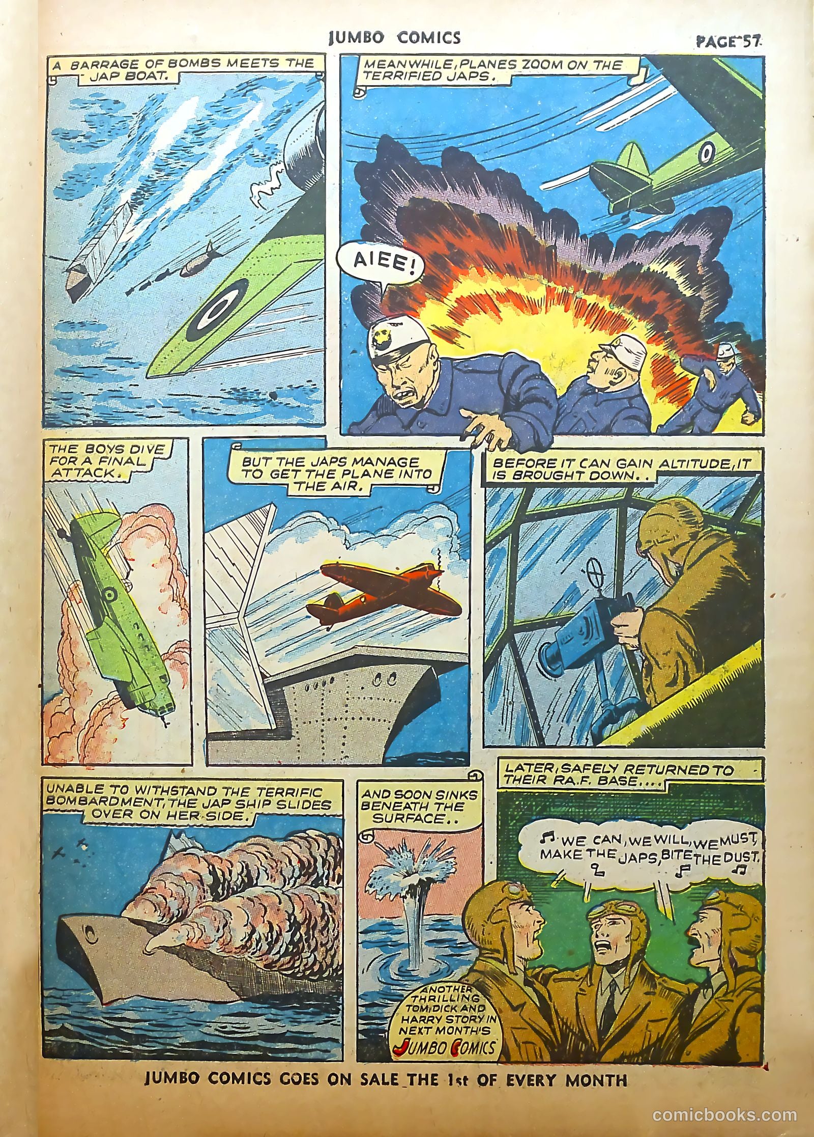 Jumbo Comics #39 (1942) — page 59 of 68
