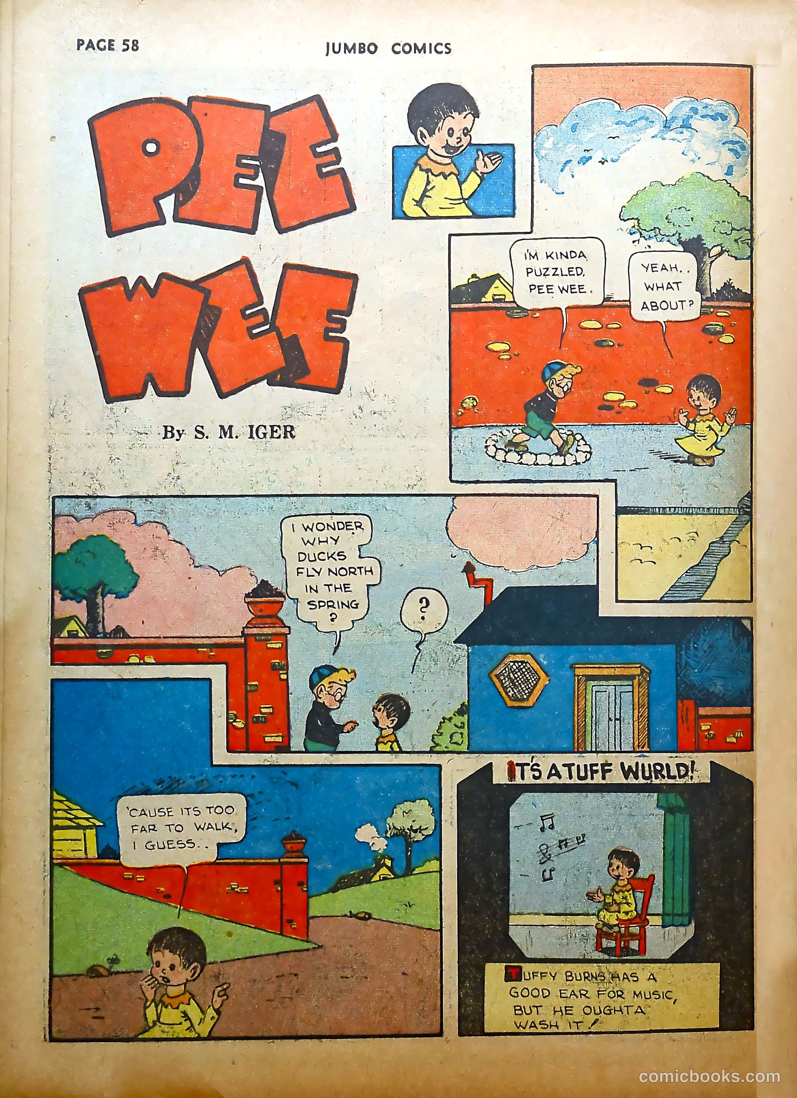 Jumbo Comics #39 (1942) — page 60 of 68