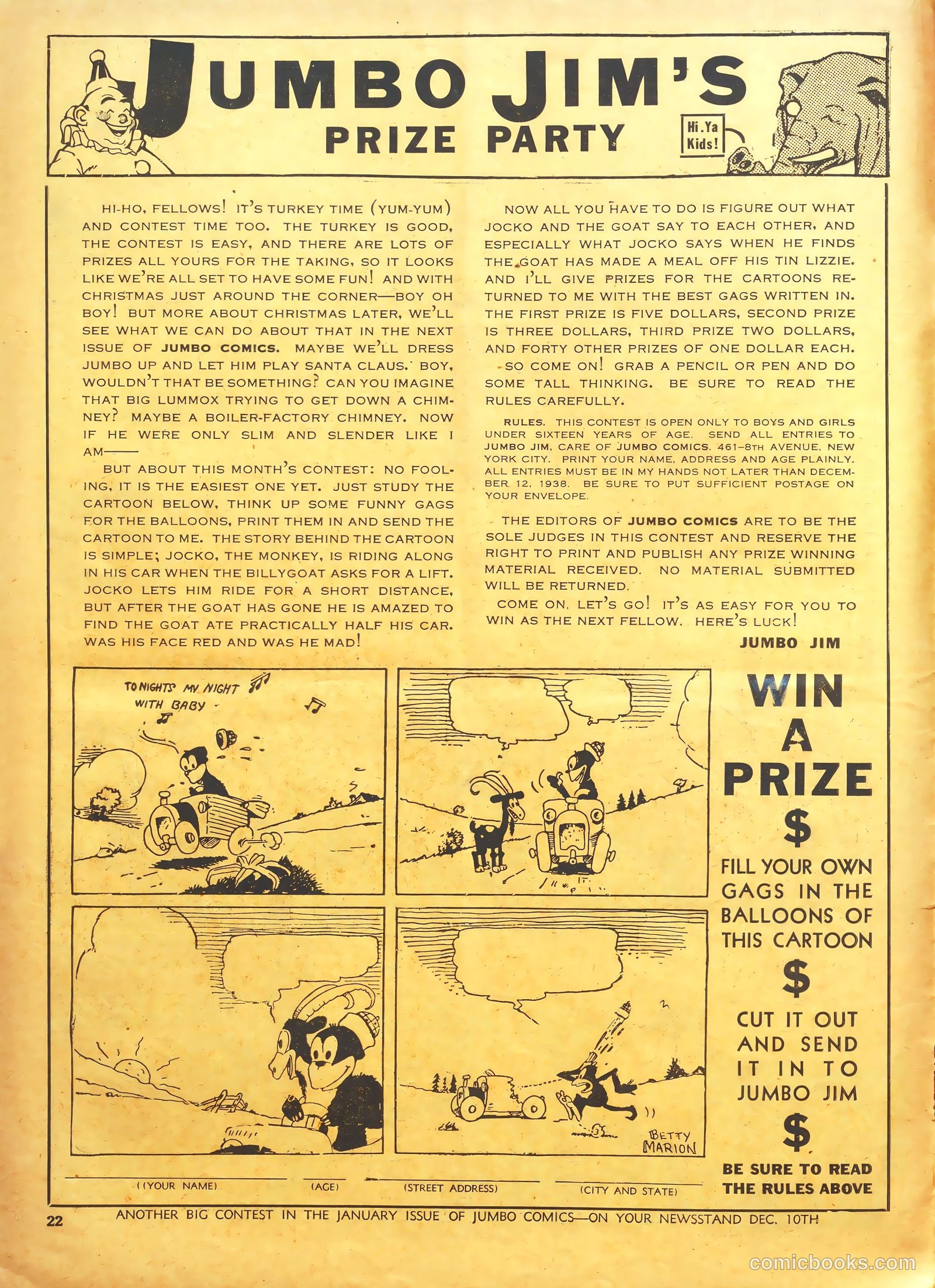 Jumbo Comics #4 (1938) — page 24 of 53