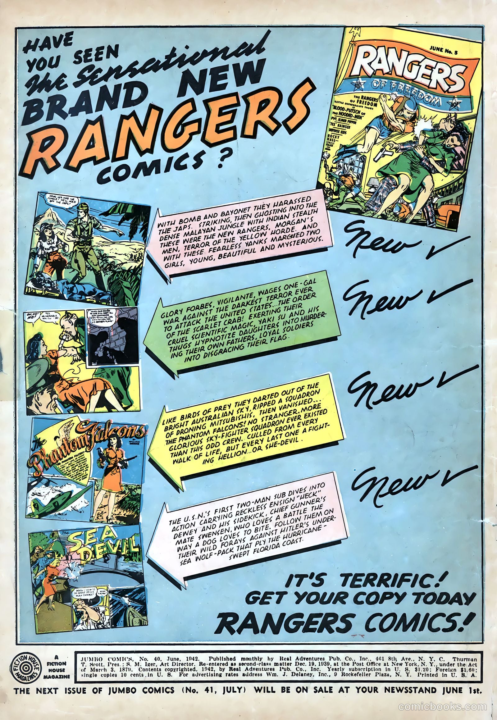 Jumbo Comics #40 (1942) — page 2 of 69