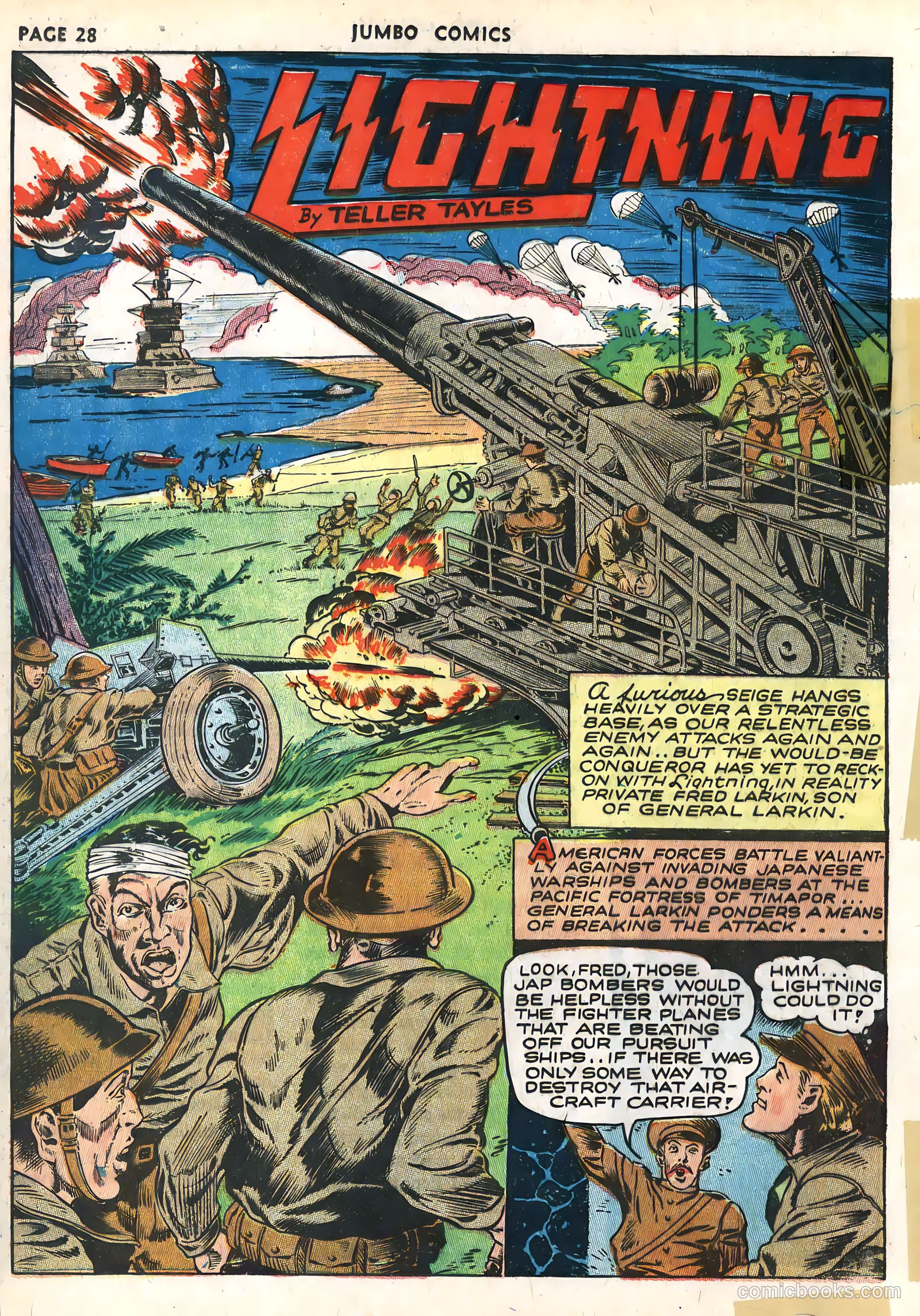 Jumbo Comics #40 (1942) — page 30 of 69