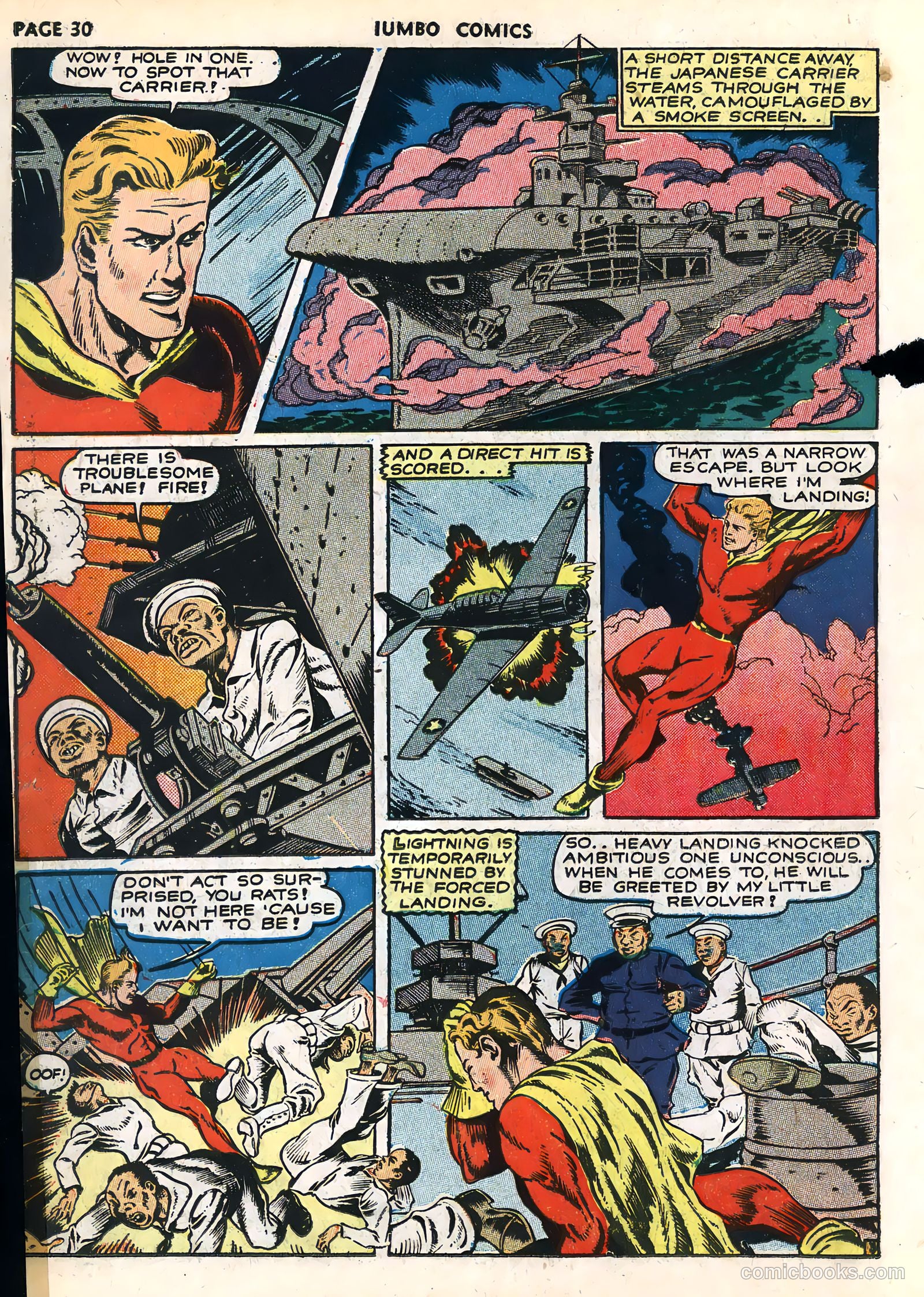 Jumbo Comics #40 (1942) — page 32 of 69