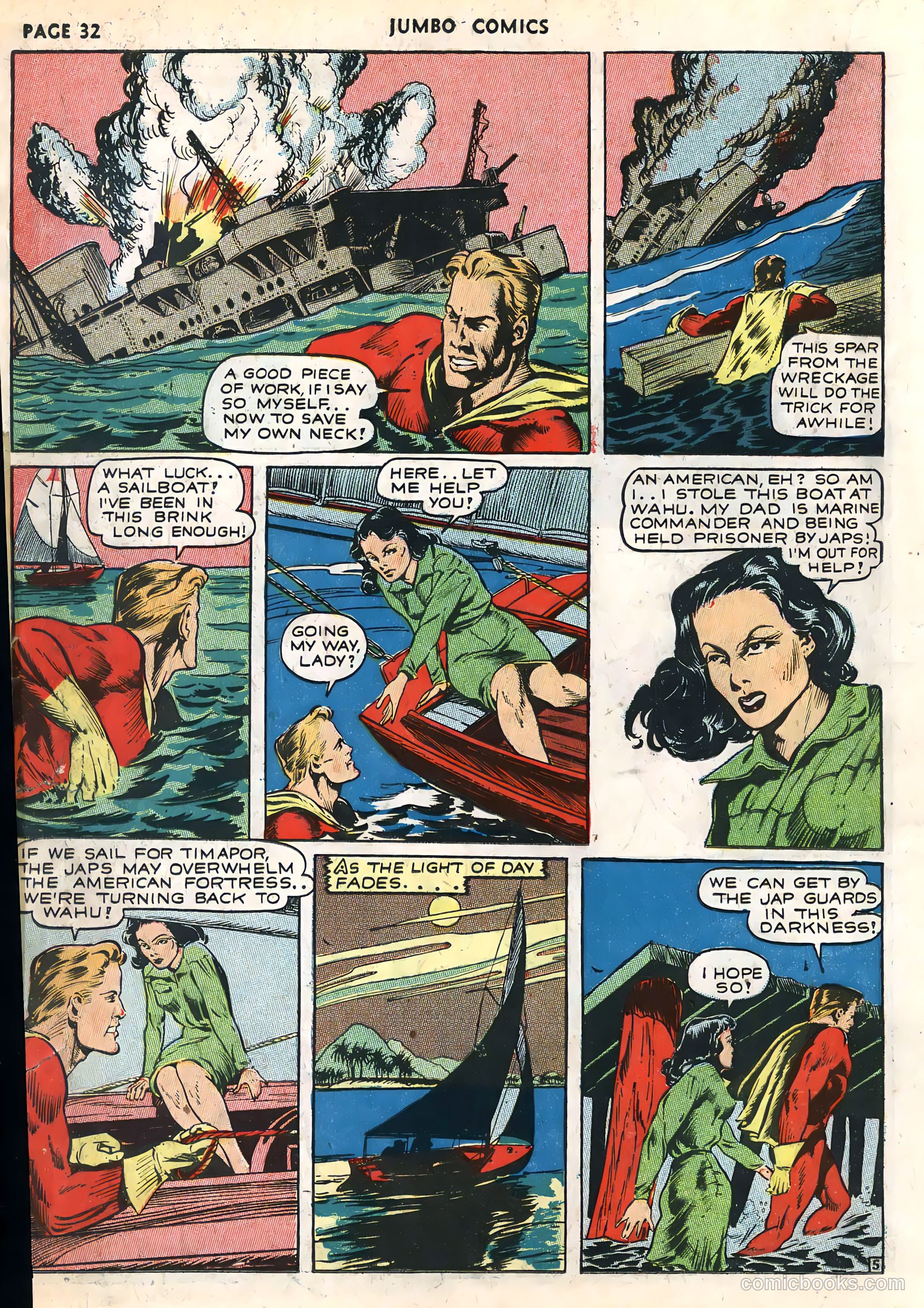 Jumbo Comics #40 (1942) — page 34 of 69