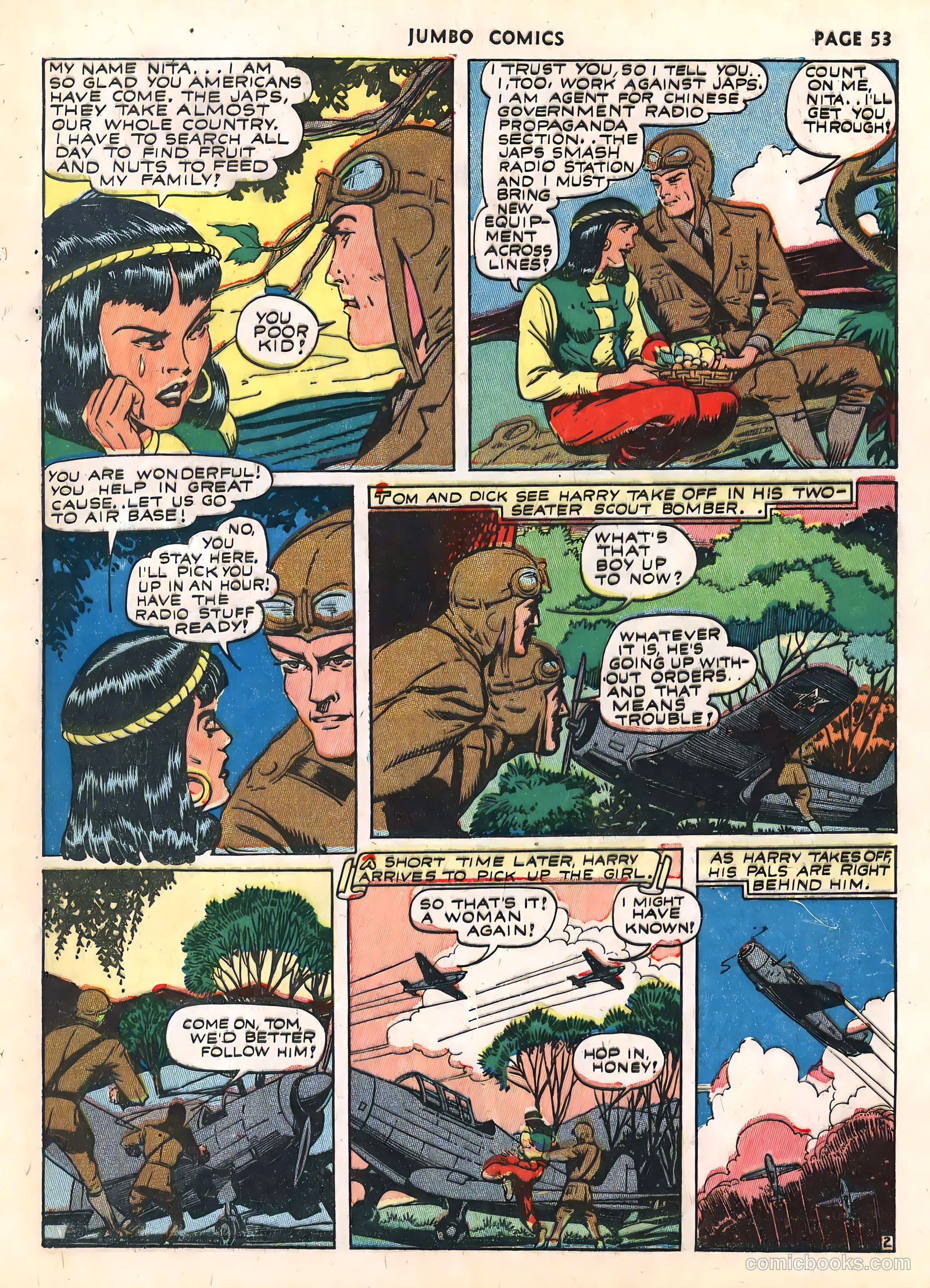 Jumbo Comics #40 (1942) — page 55 of 69