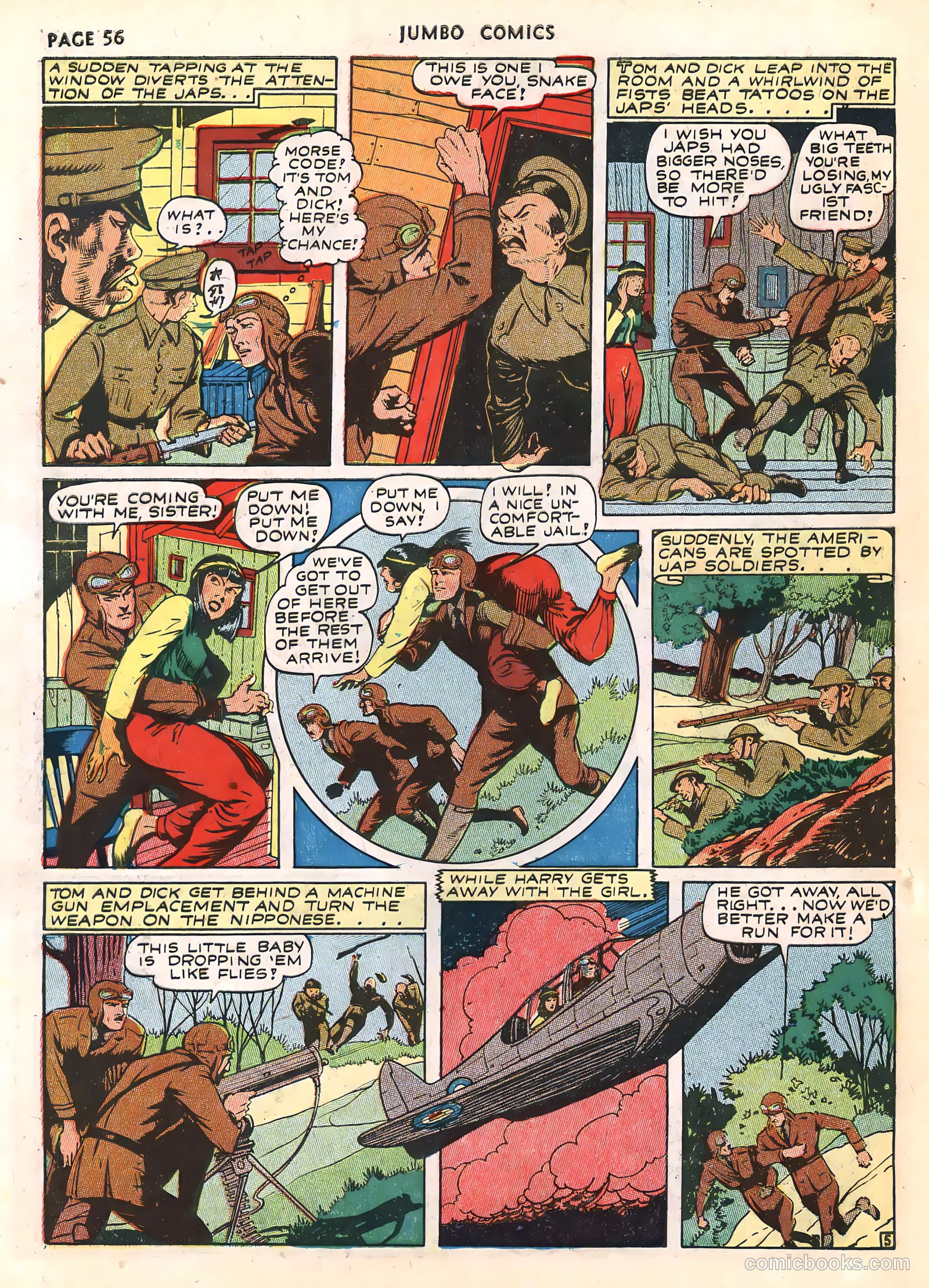 Jumbo Comics #40 (1942) — page 58 of 69