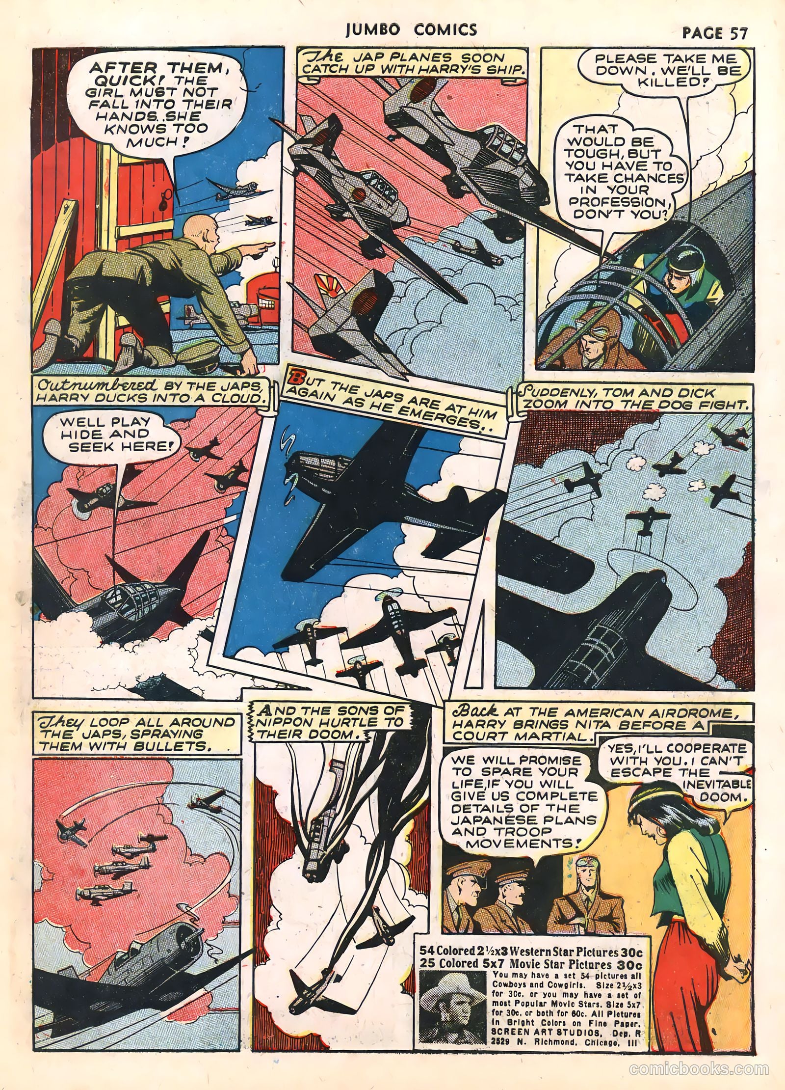 Jumbo Comics #40 (1942) — page 59 of 69