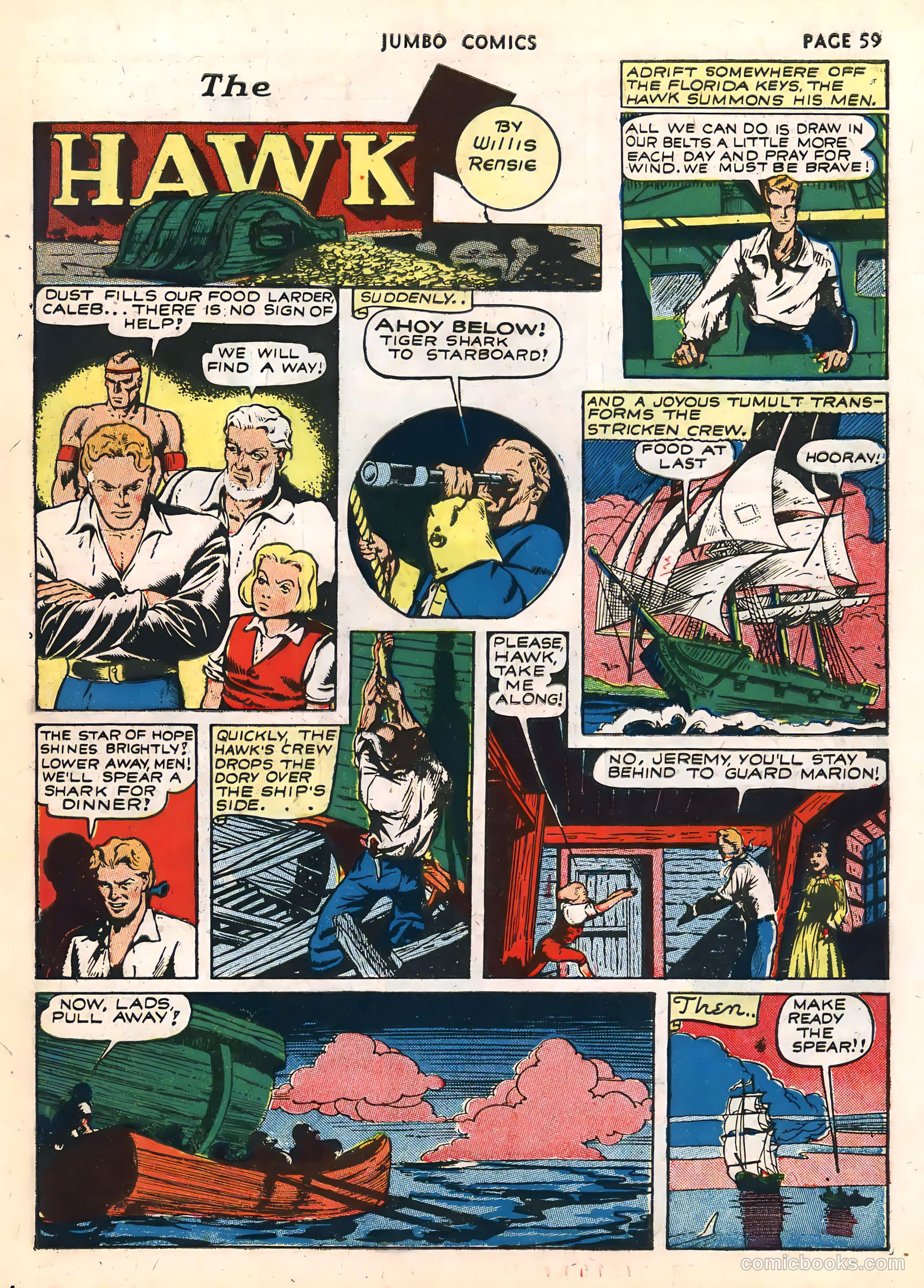 Jumbo Comics #40 (1942) — page 61 of 69
