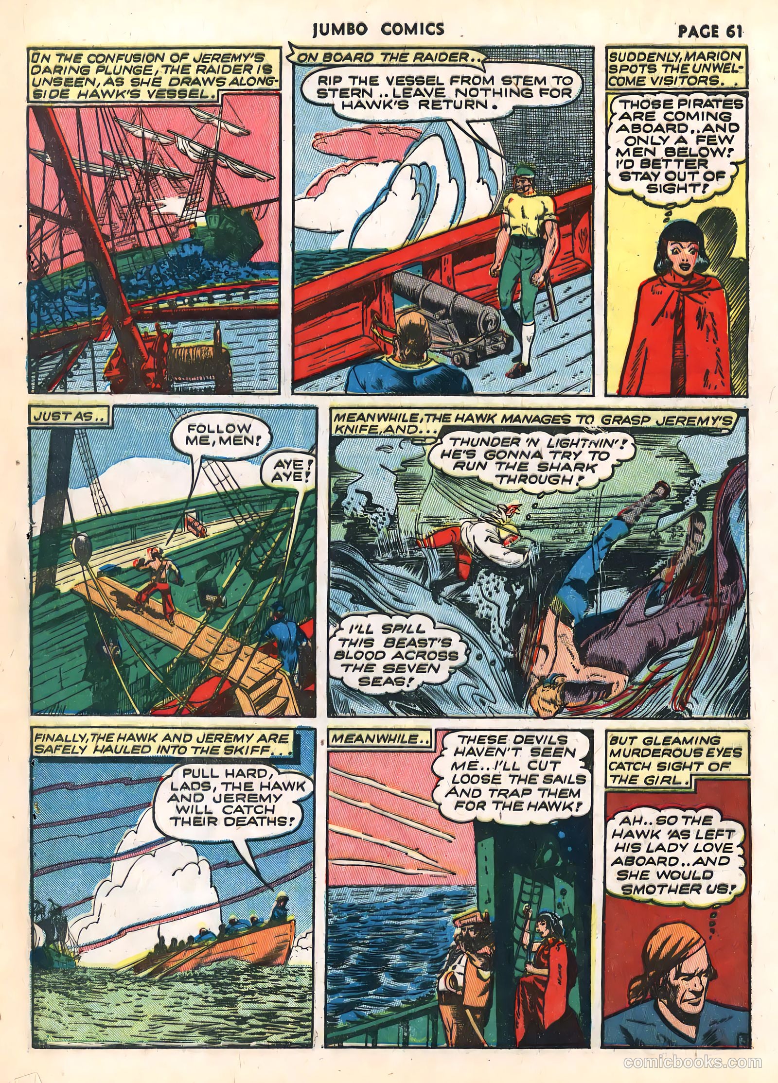 Jumbo Comics #40 (1942) — page 63 of 69